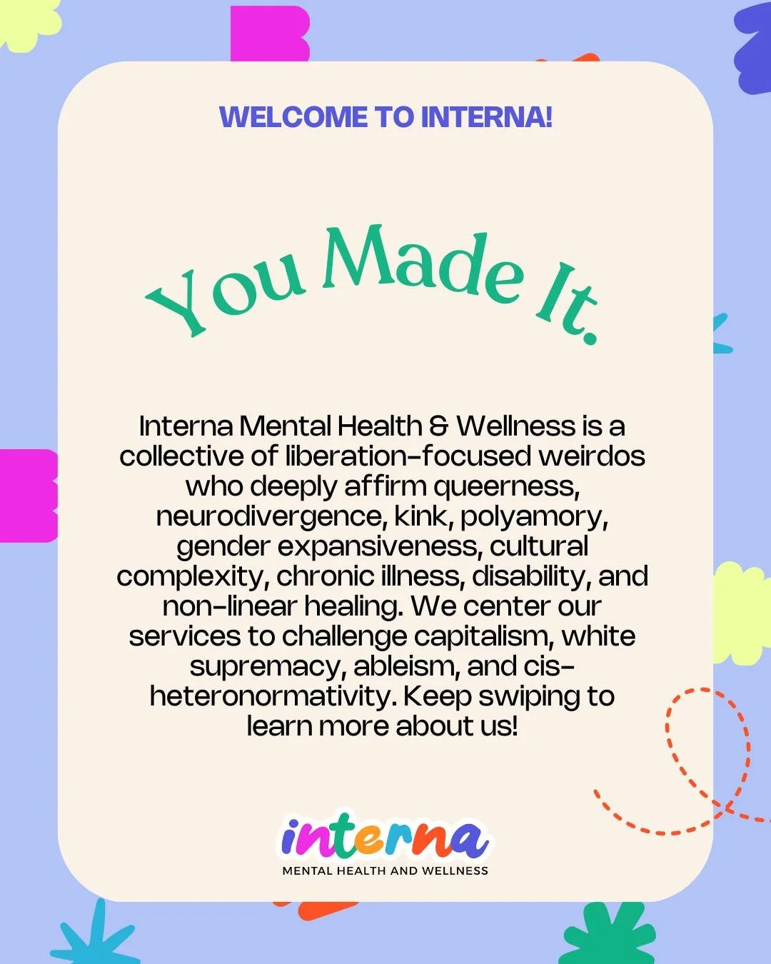 Find out more about us!