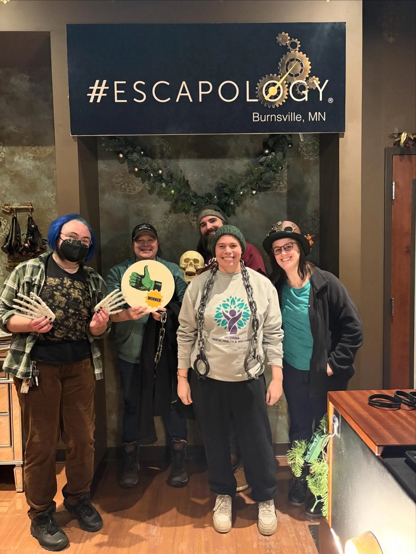 Our Eagan team found the antidote just in time and saved the world from destructive chemical warfare. You&rsquo;re welcome. 

#escaperoom #teamhangout #internacollective