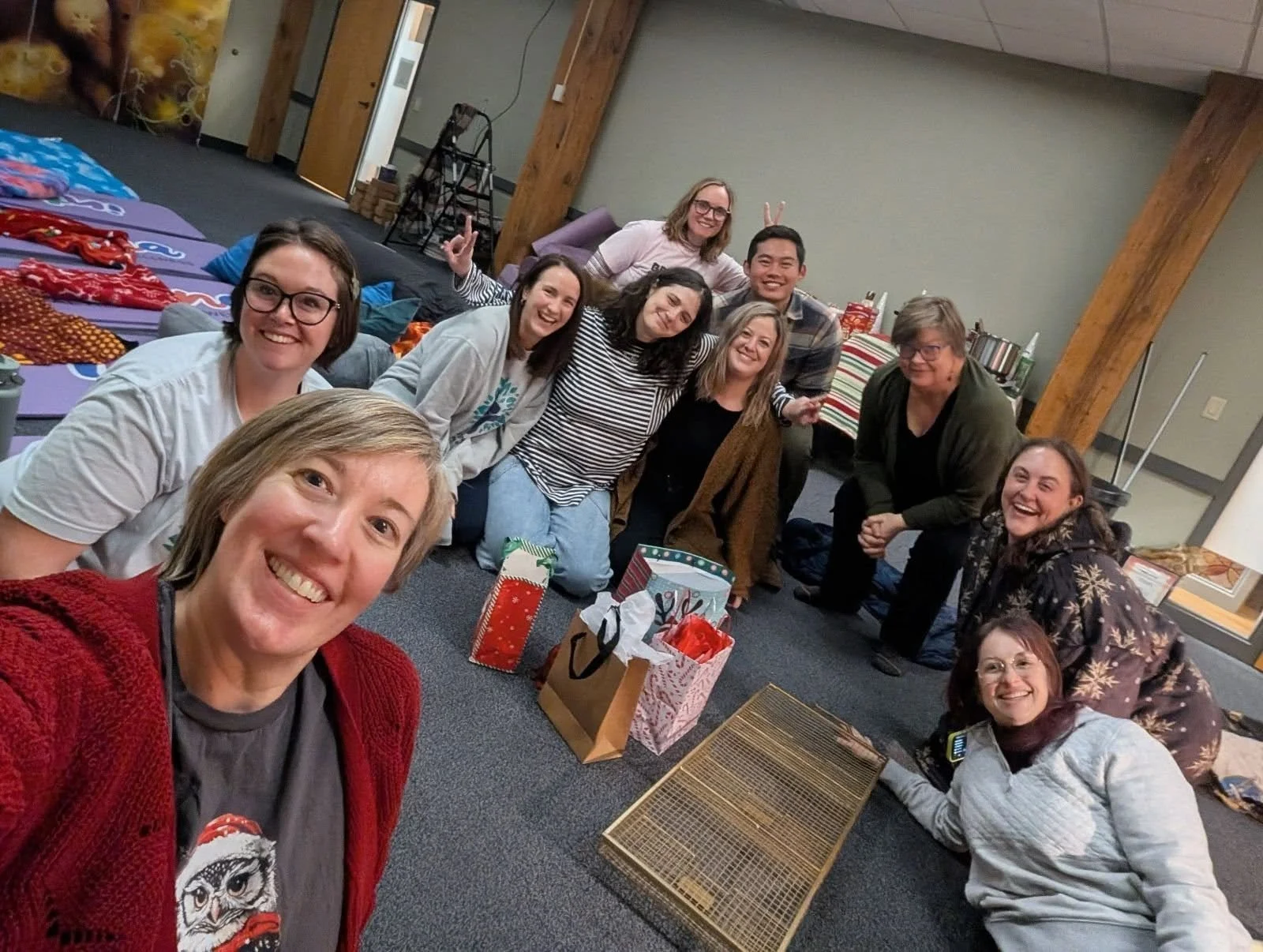 The Barrel House team had a fun gift exchange with gifts, hot chocolate and cozy fun. I was bummed to miss it. Great way to jump into 2026 with these folkx and more fun ahead!

#jumpinto2026
