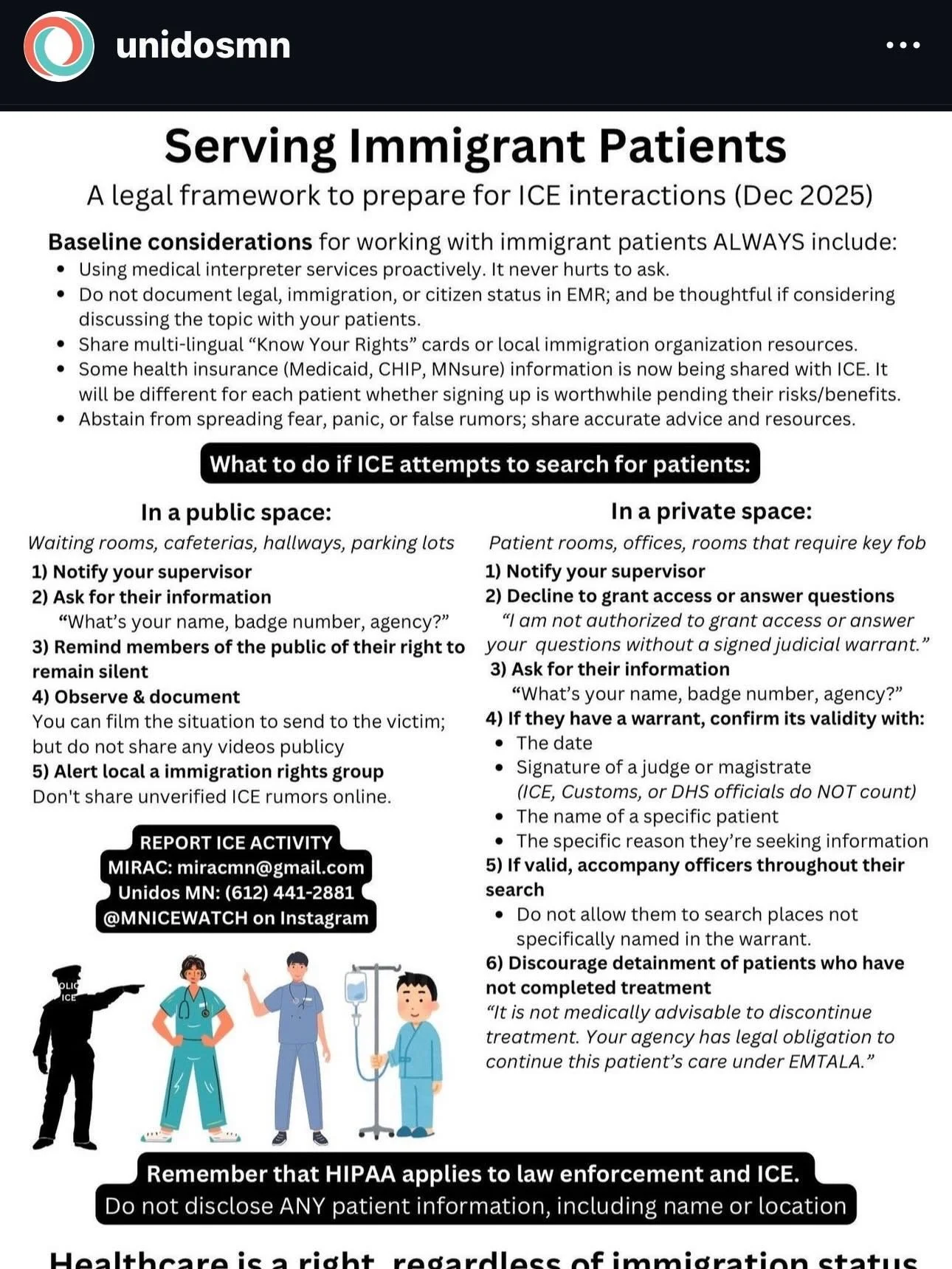 If you haven&rsquo;t already. It&rsquo;s time to get involved, my friends. Interna isn&rsquo;t here to remake the wheel and we want to lift up organizers that are doing the work.

@unidosmn has great resources so please give them a follow. 

There ar