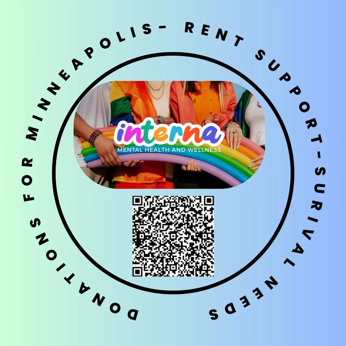 We are getting a lot of requests from community members seeking support. 

If you have capacity or are wondering how to help Minneapolis please donate to the QR code here or drop off food or supplies to any of our locations.

We are committed to ensu