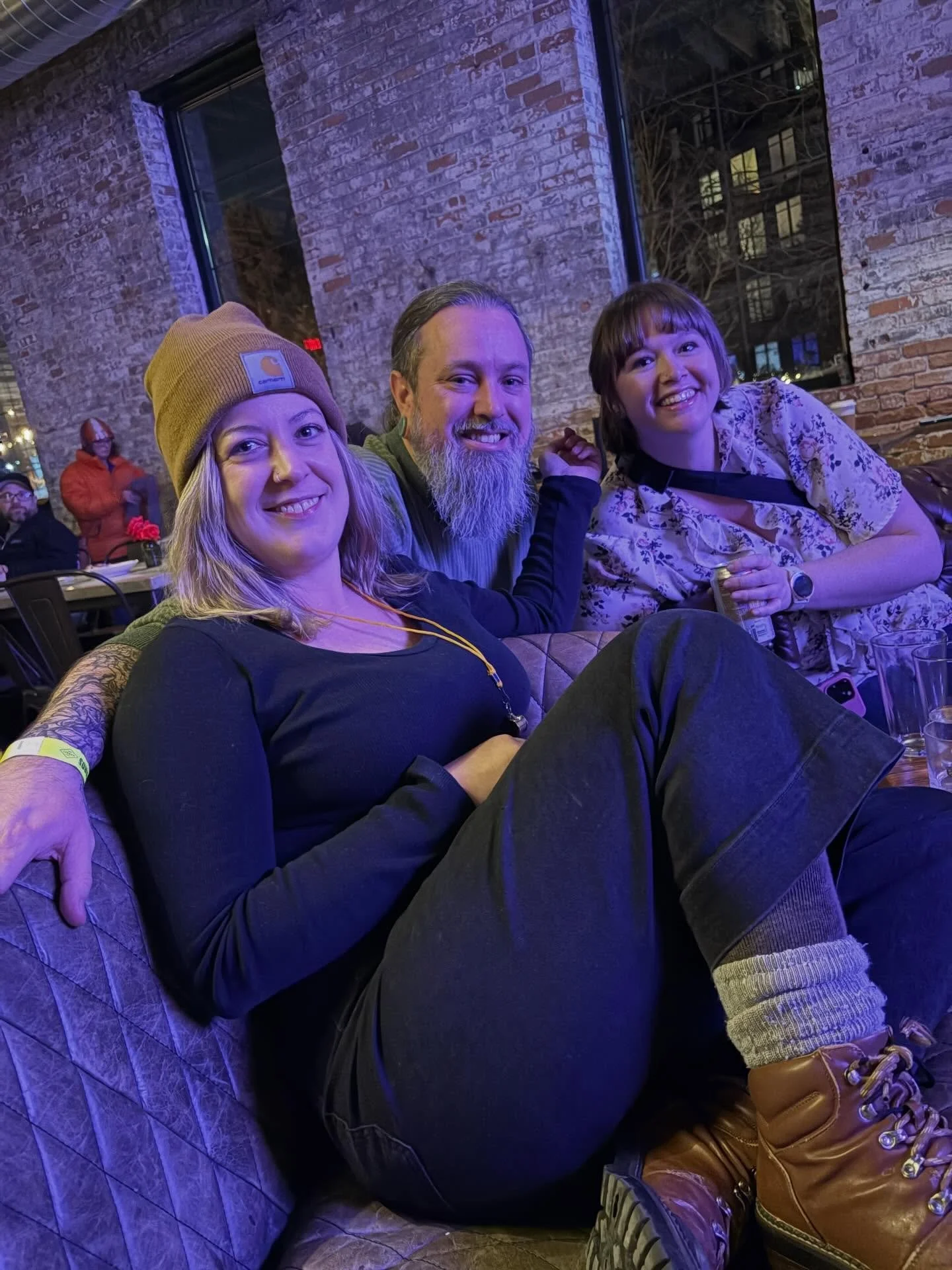 Thanks to @malcolmyardsmarket for hosting our holiday party. I had a blast. These amazing humans are a bright spot in my life. 

Things in our state are bad right now&hellip; community, connection and joy are also ways we can resist.  We fight for al