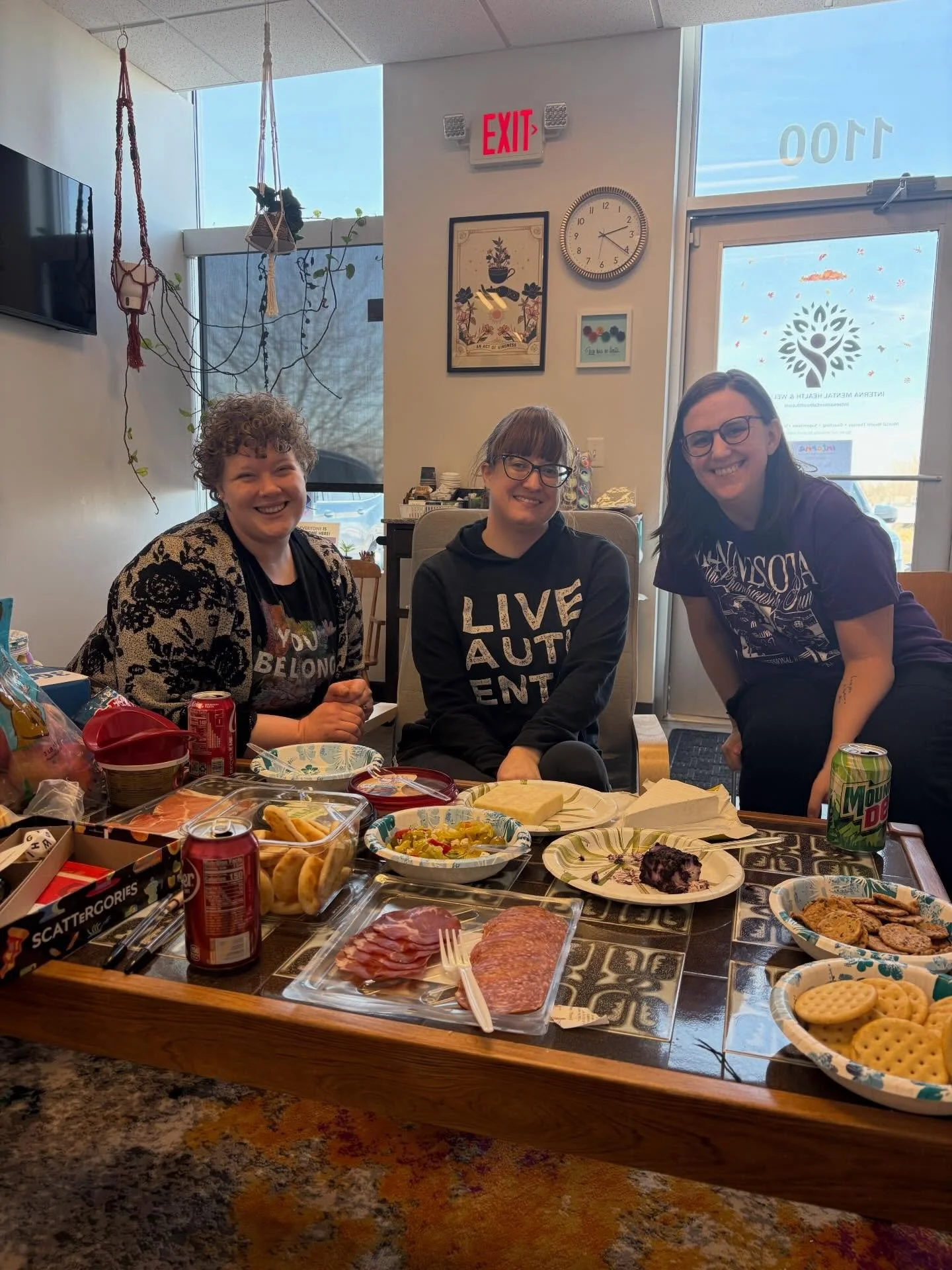 Game day @ Eagan! Some questionable strategies&hellip; but I think I won 😜

10/10. Yummy snacks and great company.