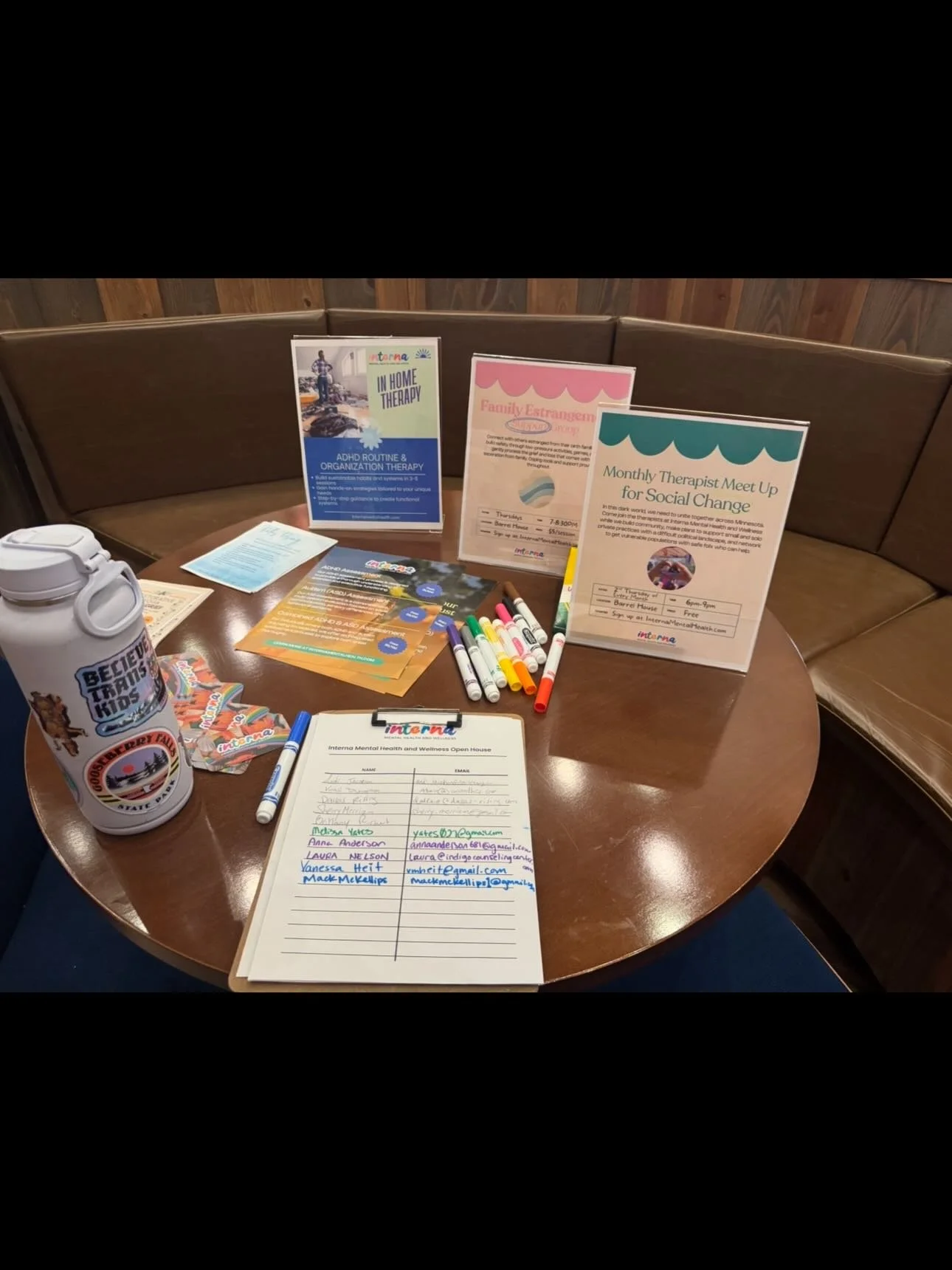 Get involved! Interna's monthly networking event happens the second Tuesday of every month at Barrel House, featuring a new mental health practice each month in the Twin Cities area. 

This month we are featuring Forest Floor Therapy.

&ldquo;Forest 