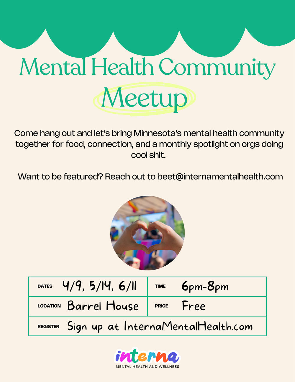 Mental Health Community Meetup - May