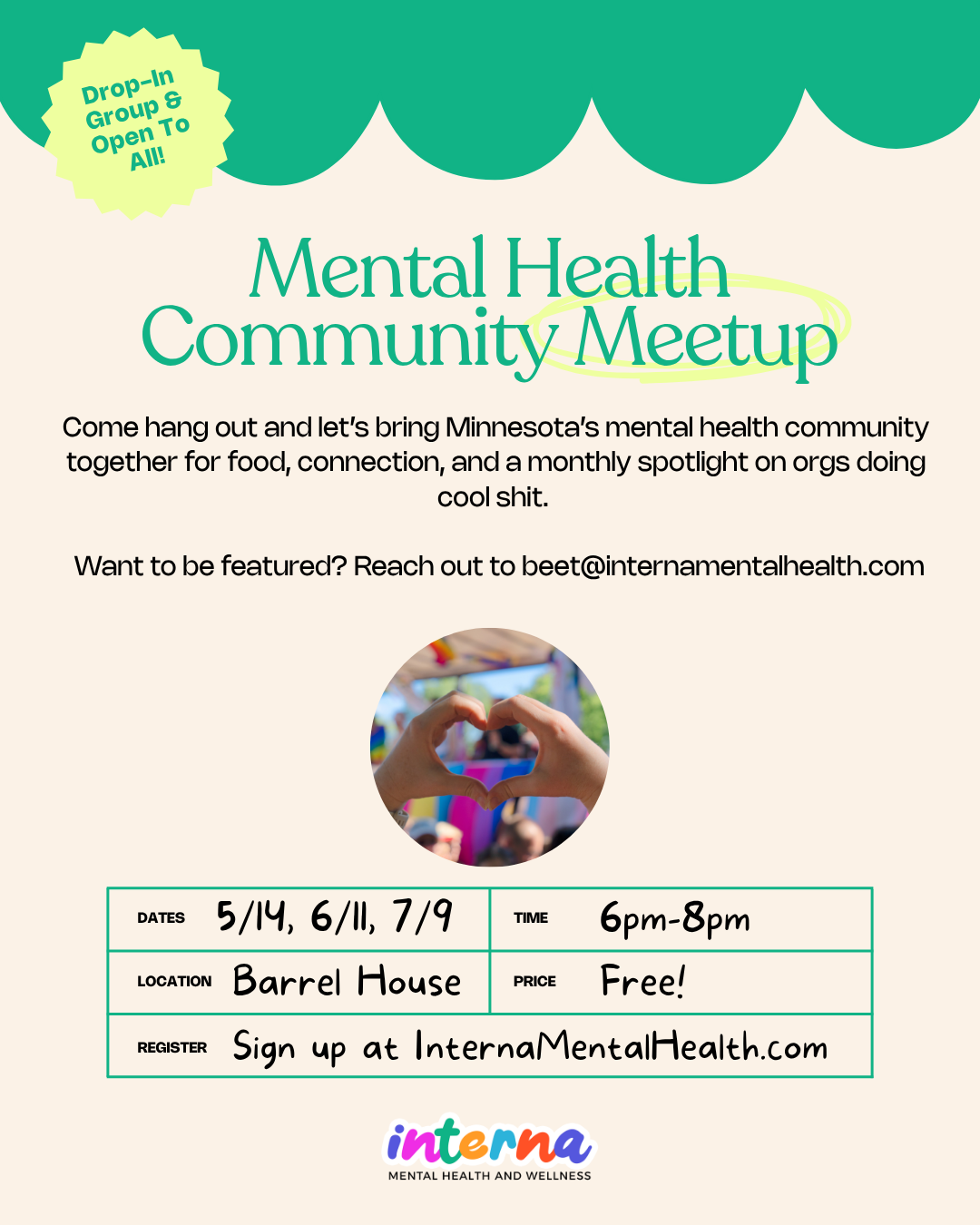 Mental Health Community Meetup - May