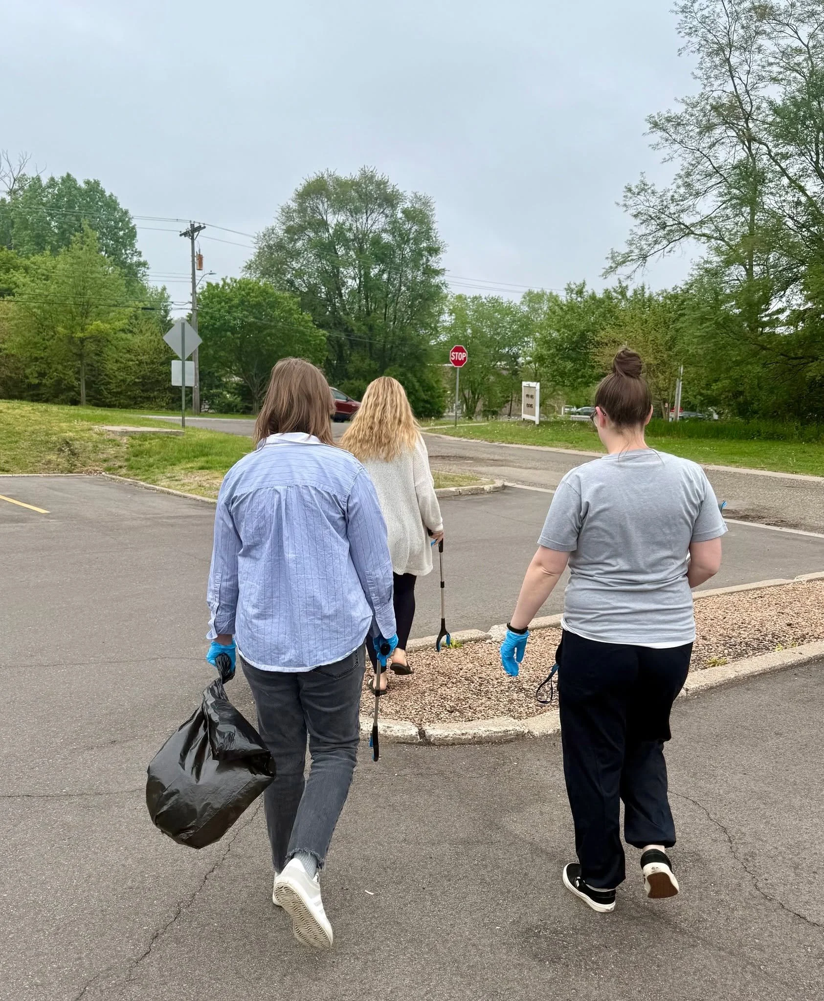 Community is one of our core values and caring for the spaces we share matters! Yesterday we spent some time cleaning up trash around the Inver Grove Heights office. Not Pictured: the post-cleanup pizza party. Yum! 🍕