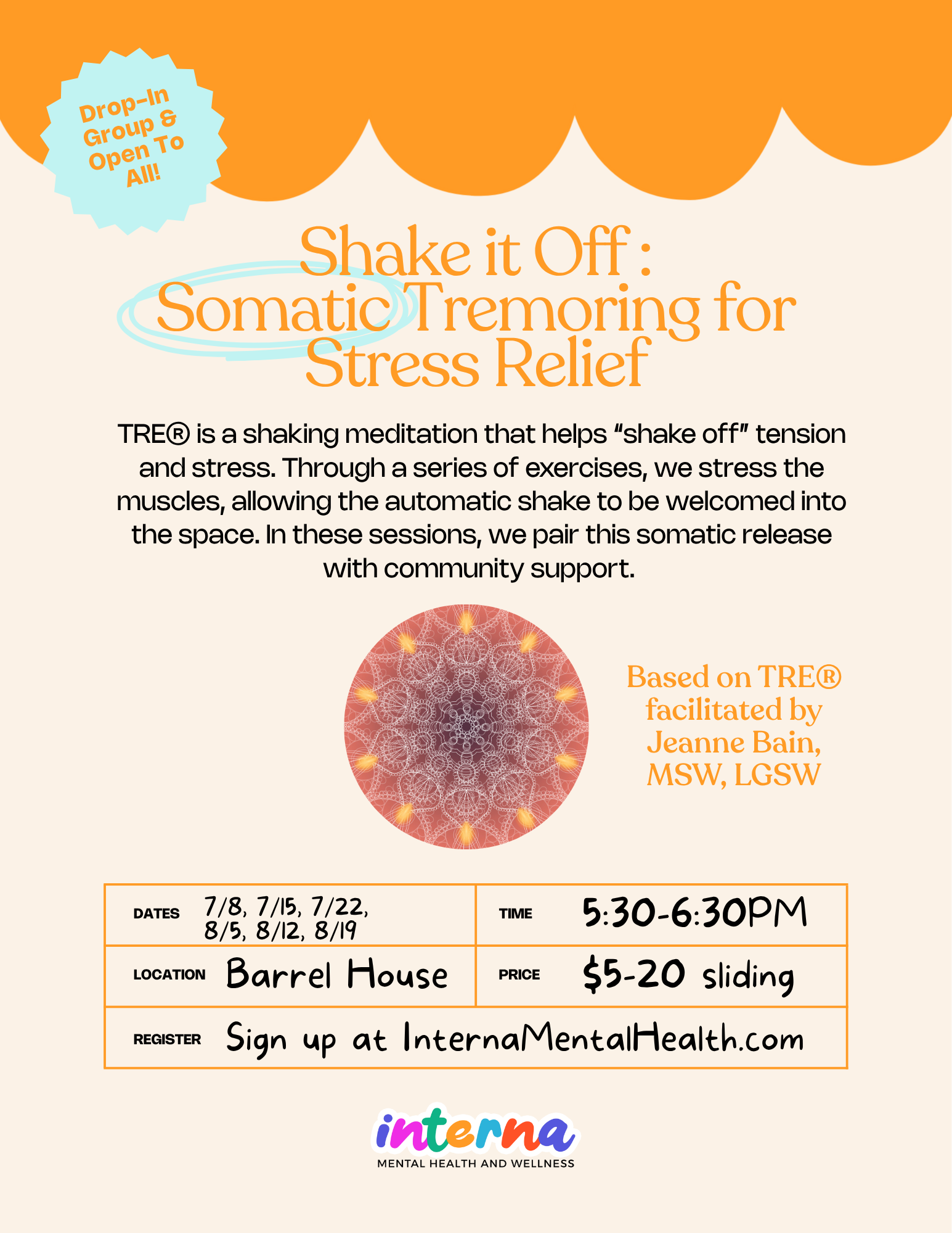 Shake It Off: Somatic Tremoring for Stress Relief