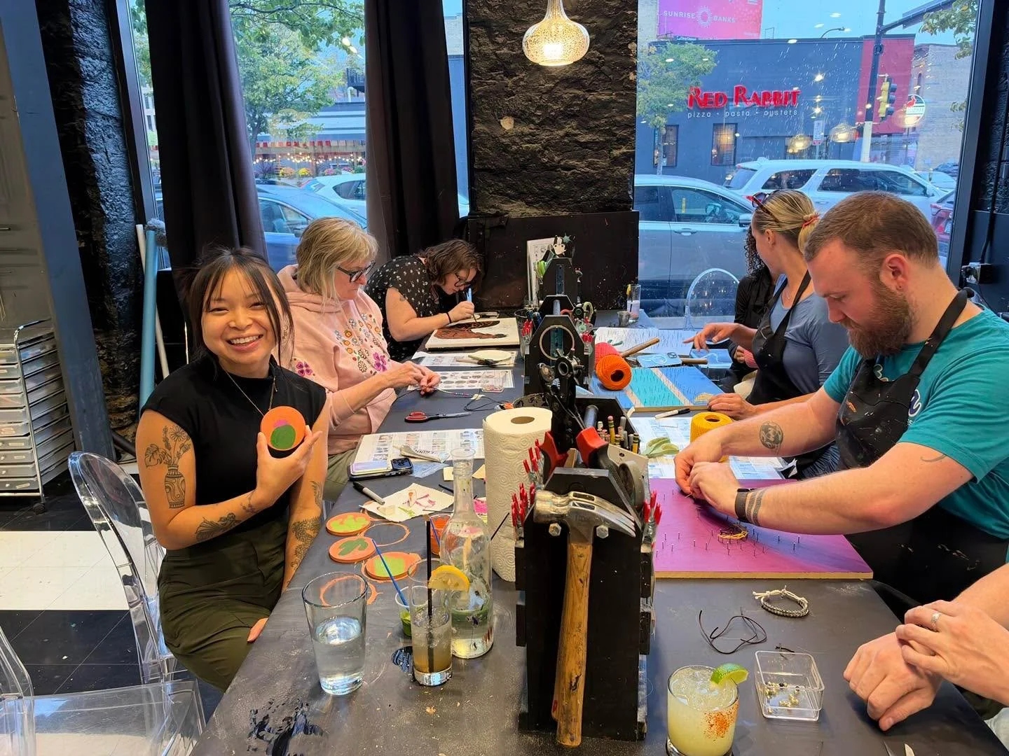 Building community means finding events that work for everyone. Our quarterly events bring together staff, community partners, and family to have some joy in these dark times. 

We try to accommodate all needs and make neurodiverse and accessible spa
