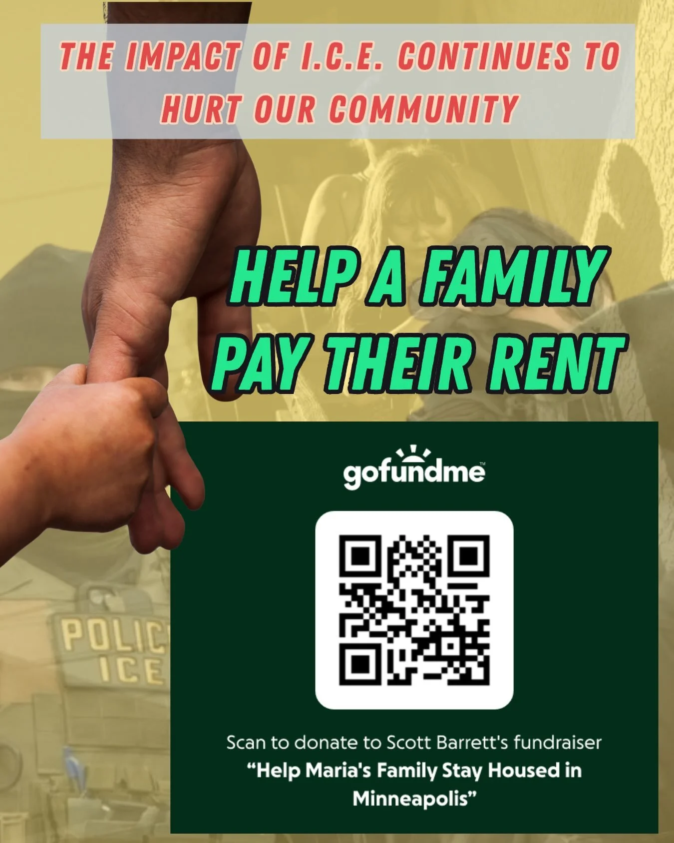Please help if you can. Another family is at risk because of ICE. 

https://gofund.me/5c90238a9