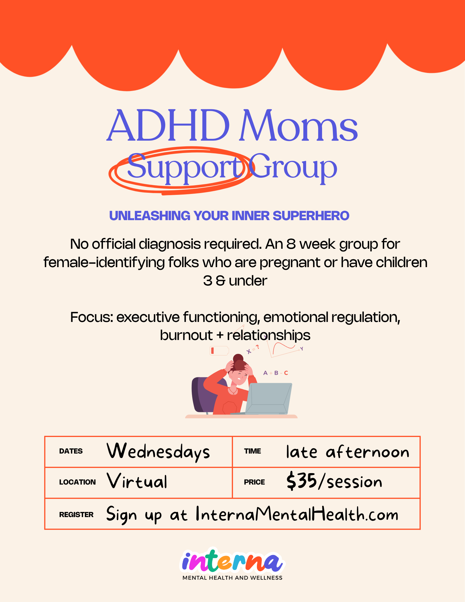 ADHD Mom's Support Group: Unleashing your inner superhero