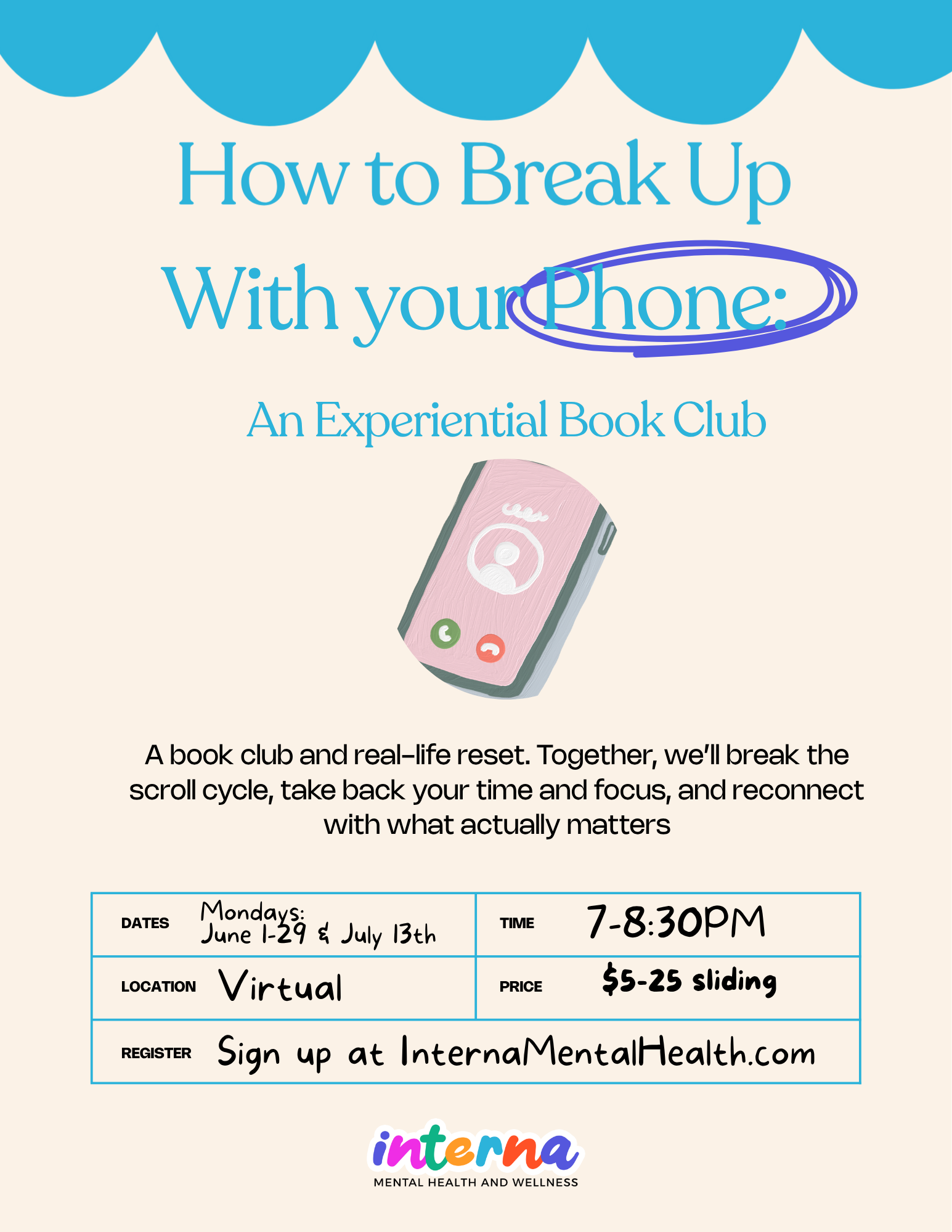 How to Break Up With Your Phone (An Experiential Book Club)