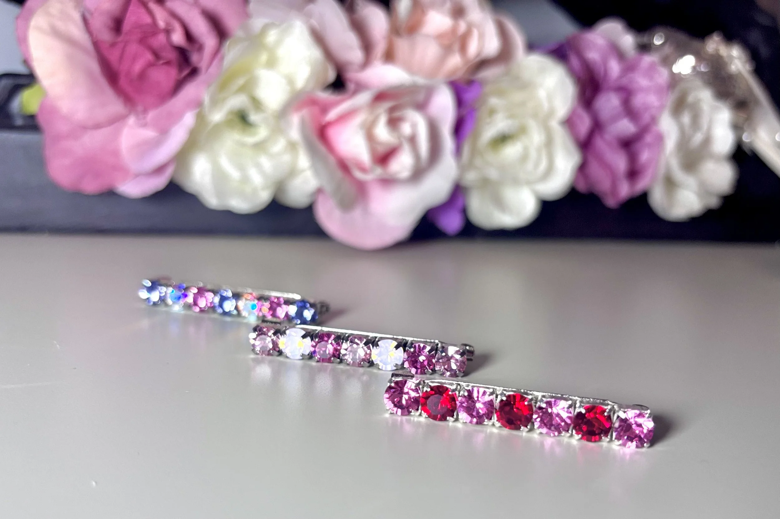 Custom 7 Crystal Stock pins