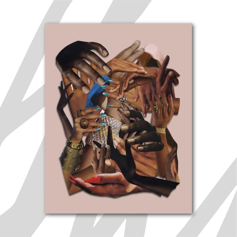 The Hands That Held Me (Blush) | Print