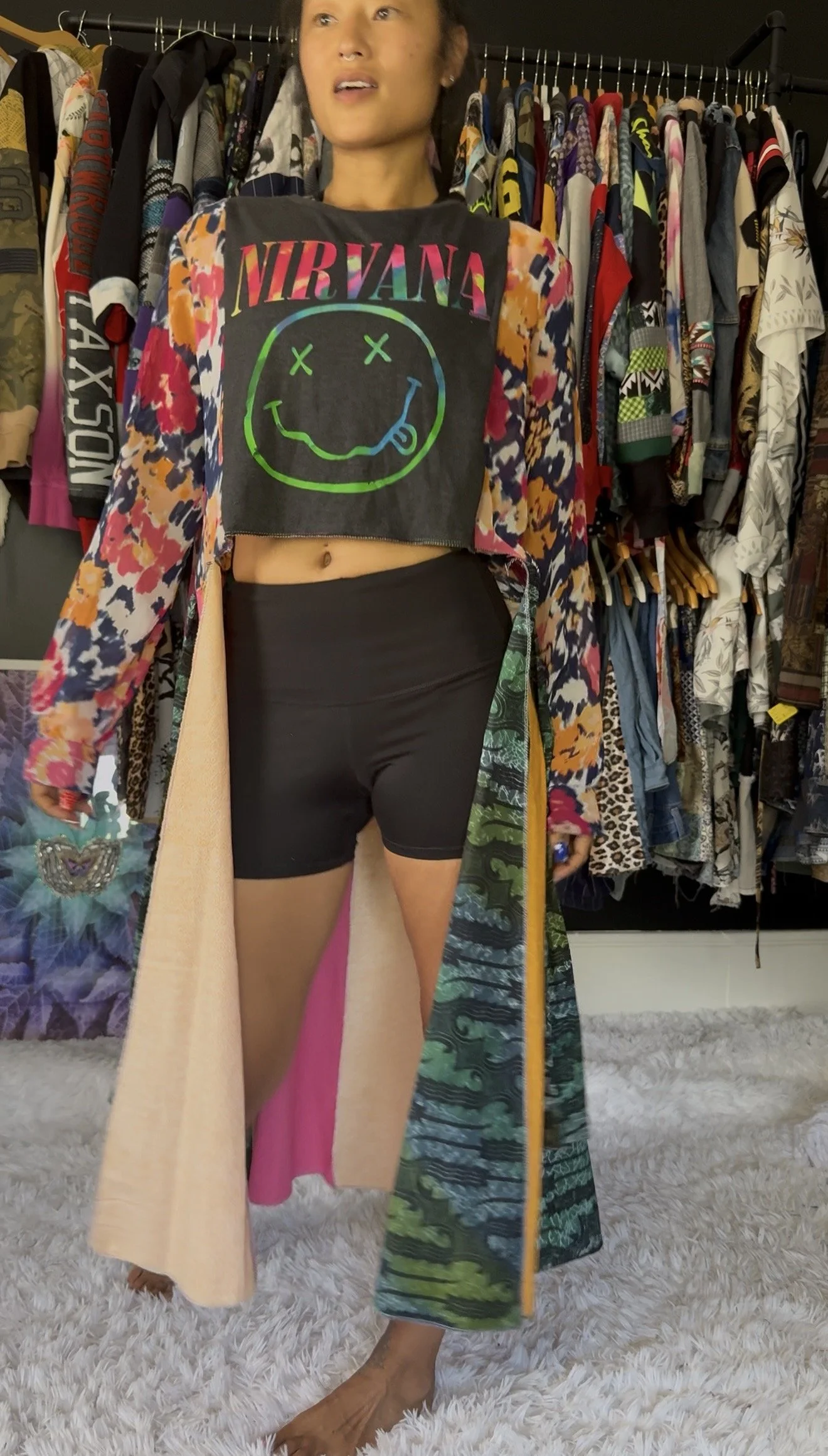 Nirvana Vibe High-Low Top - Size Md