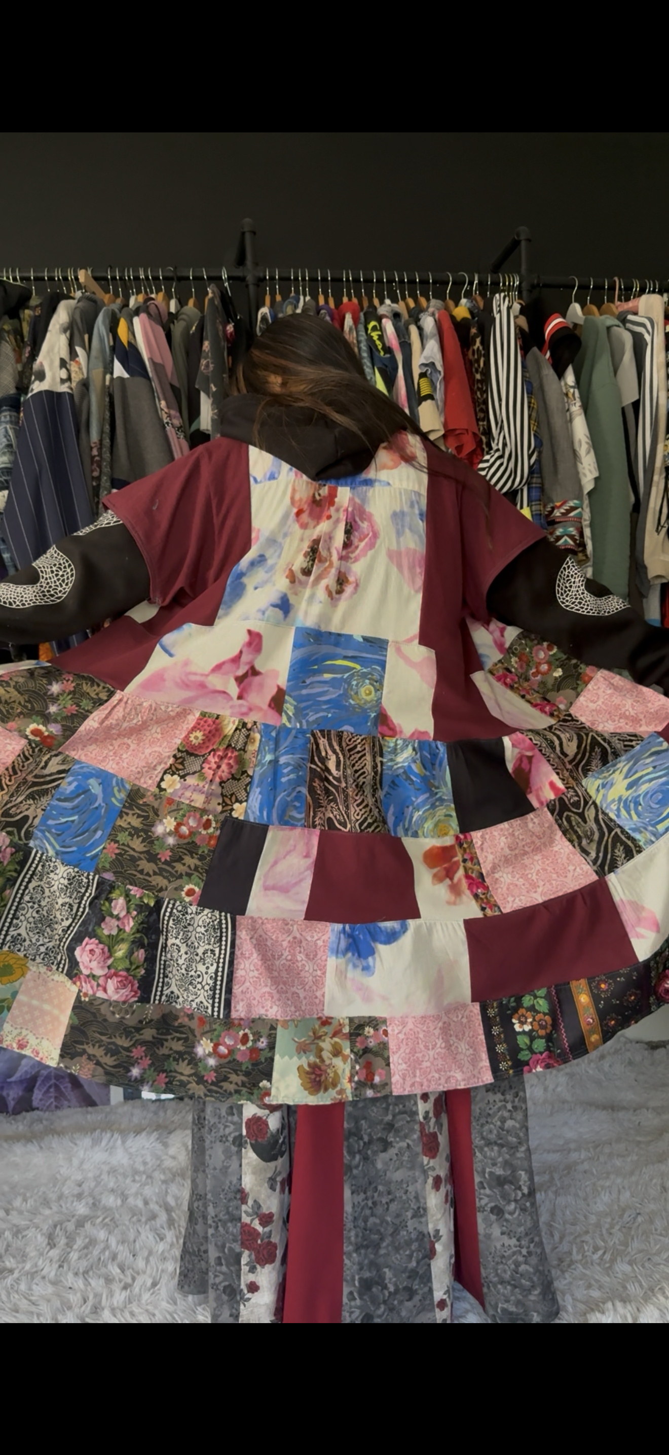 The Remnant Duster - one-of-a-kind patchwork duster