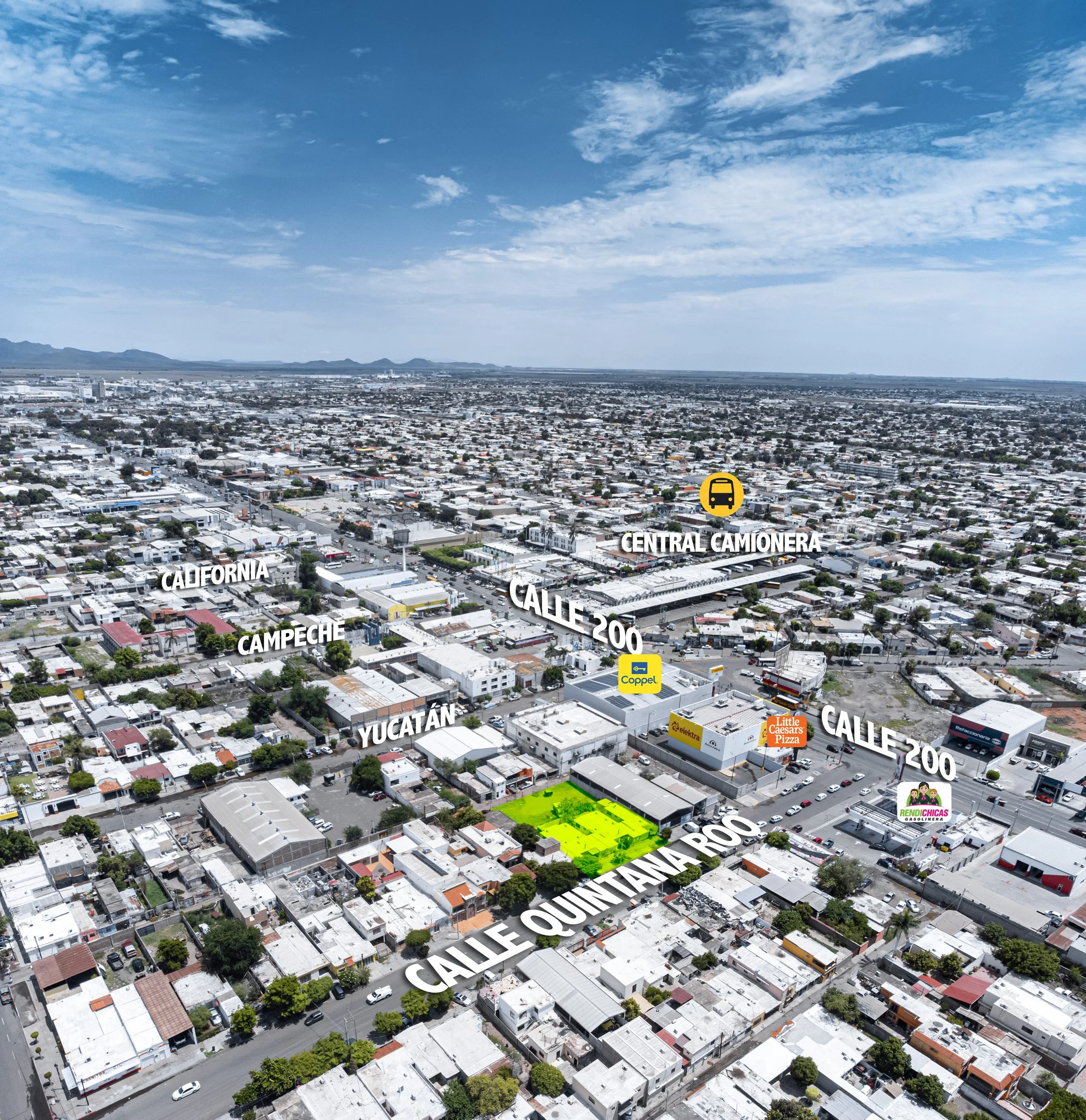 Terreno en Venta - Quintana Roo y 200 - Ciudad Obregón