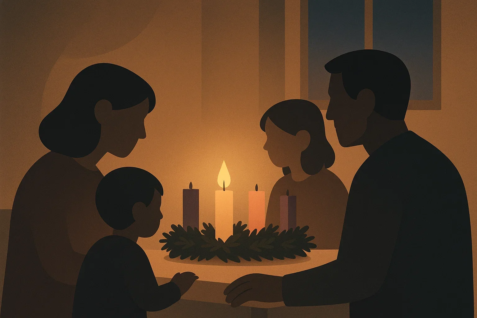 Encender la corona de Adviento en familia: un signo de fe y esperanza