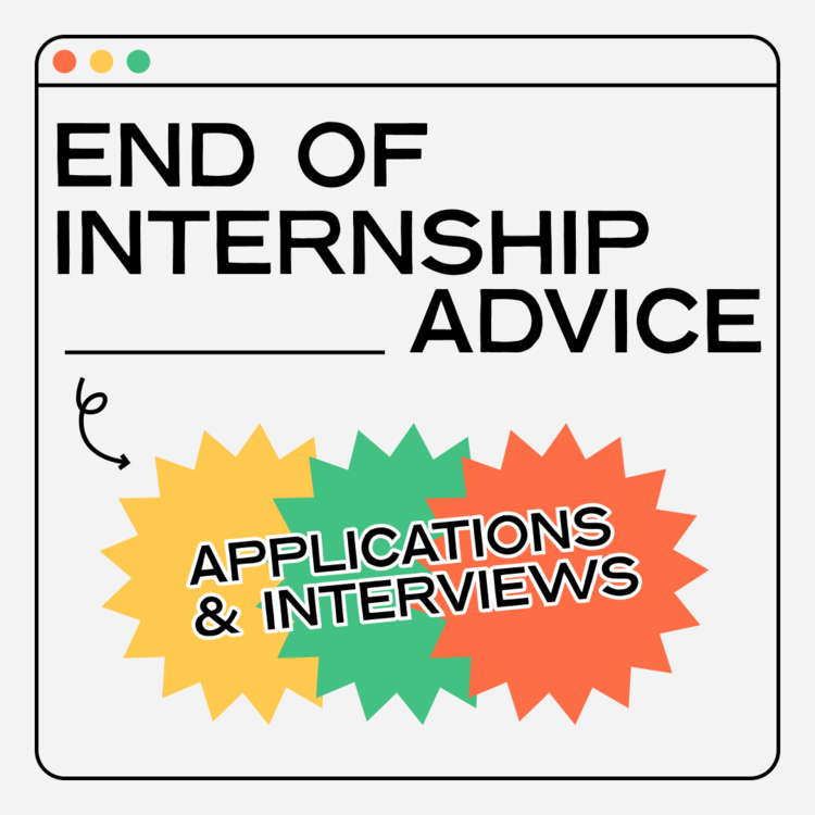 2021 | End of Internship Advice
