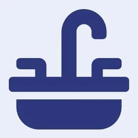A sink icon