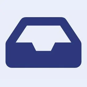 An inbox icon