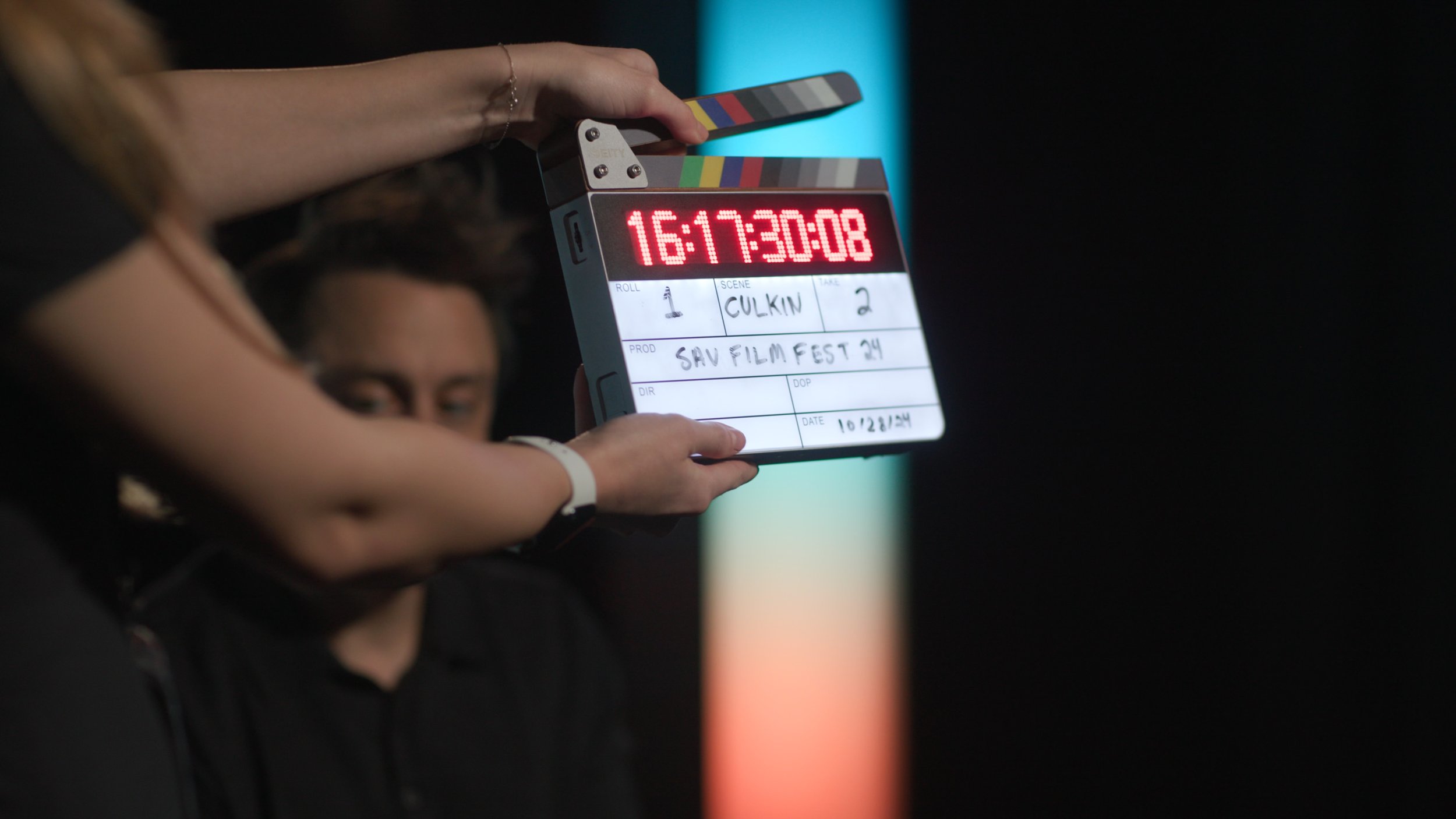 In Studio. Second AC. Kieran Culkin. Savannah Film Festival.