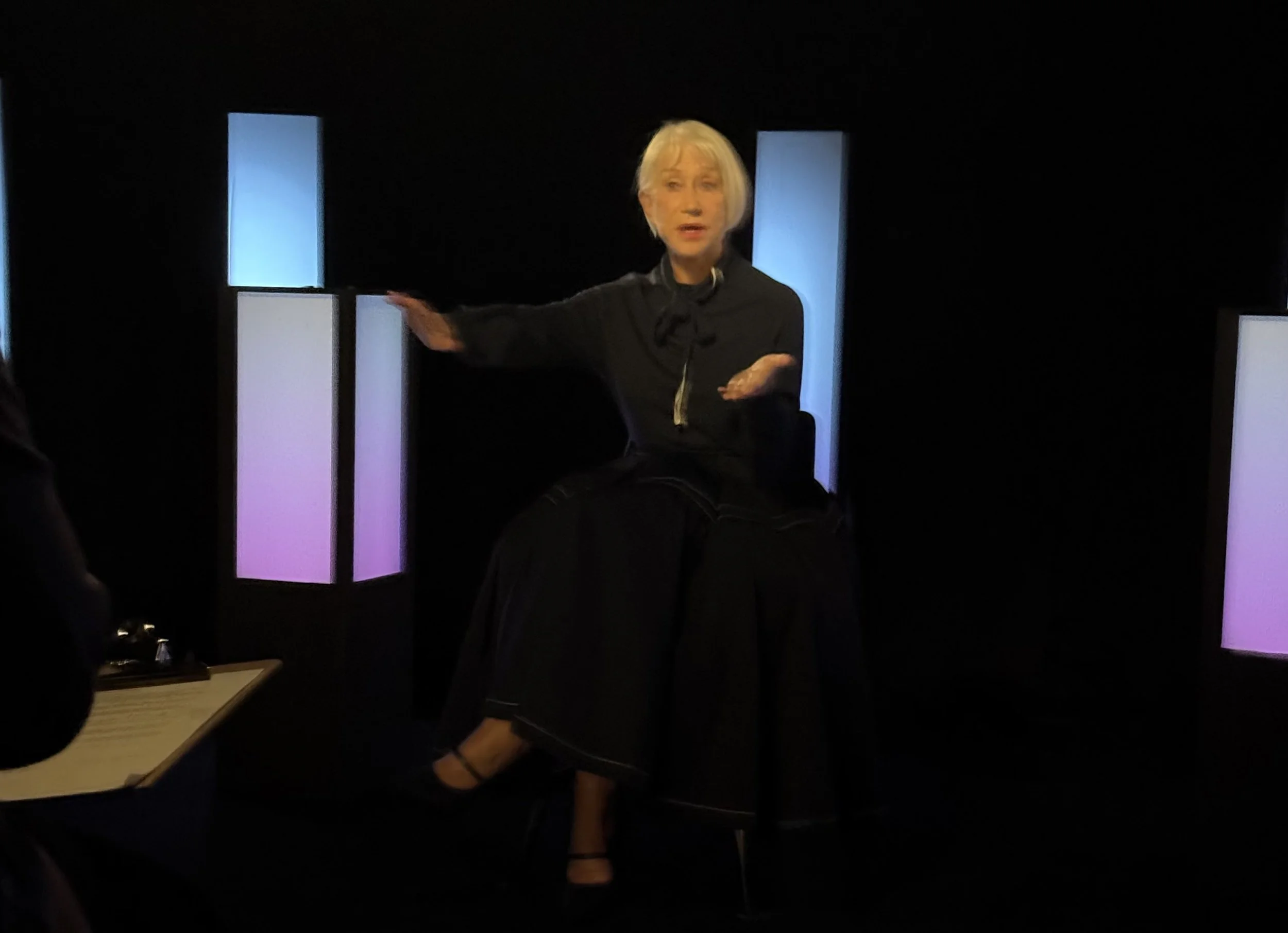 Savannah Film Festival. In Studio. Helen Mirren. Producer’s Assist. 2026. 