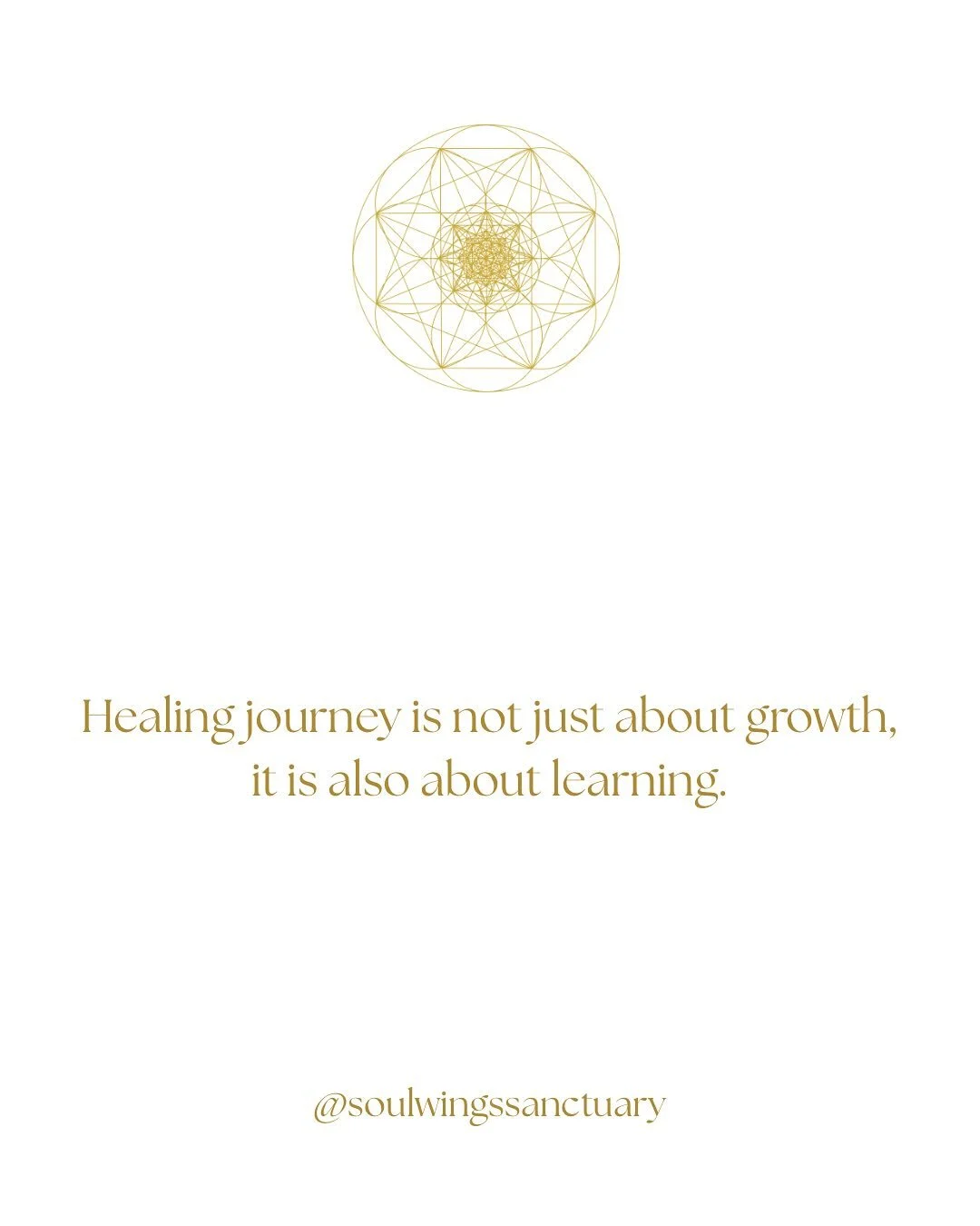 Healing journey is not just about growth,
it is also about learning.

Learning with new teachers and mentors.
Some works, some not.
Some you need, some don't.
At the end it is your own soul wisdom, that matters the most.

It is what comes through you