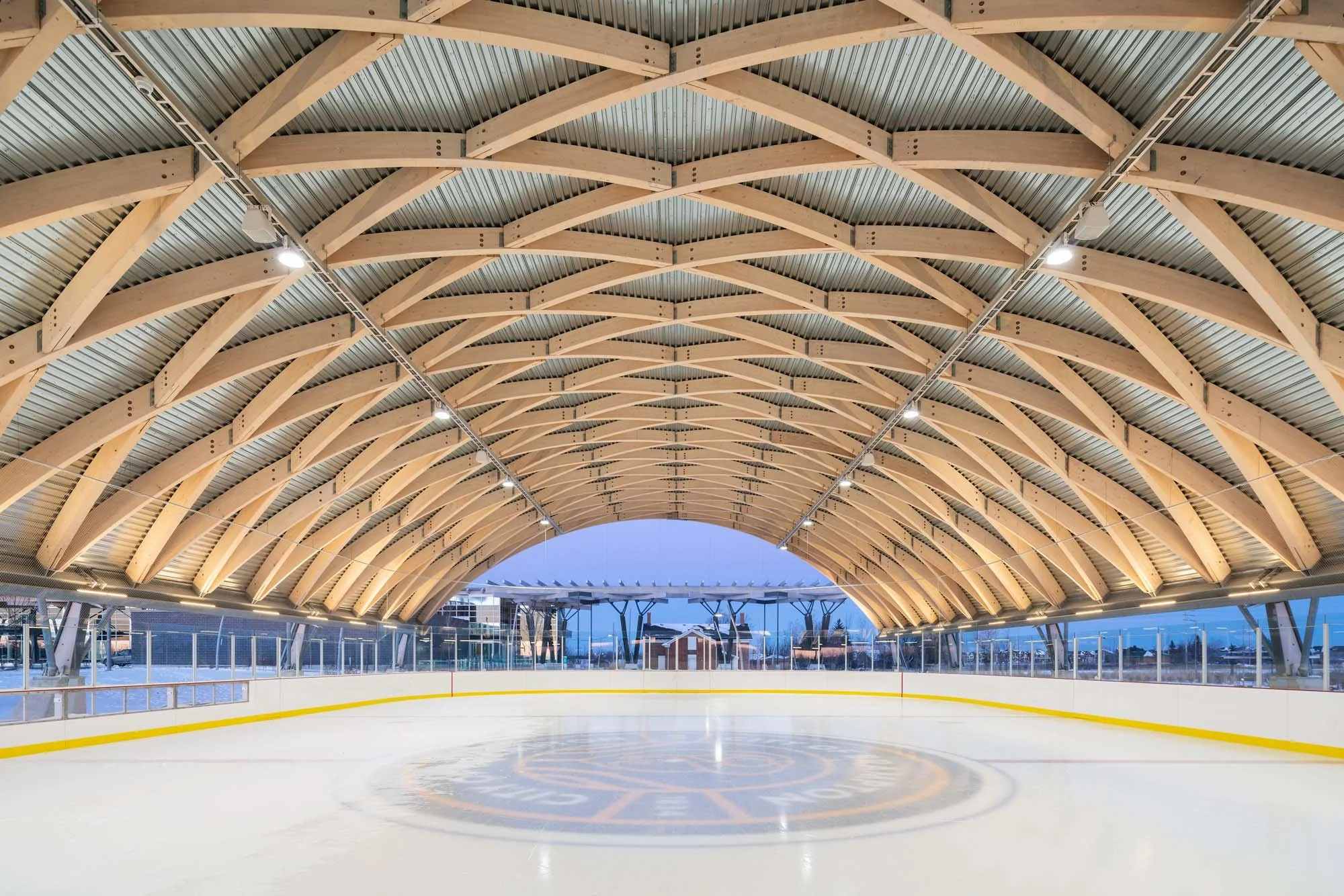 Breathtaking outdoor skating rink just opened up near Toronto
