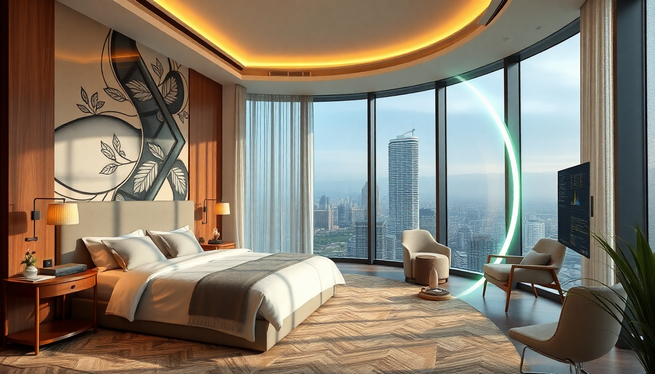 Loop-ah system in modern hotel bathroom — Better Planet. Better Experience. Better Yoo.