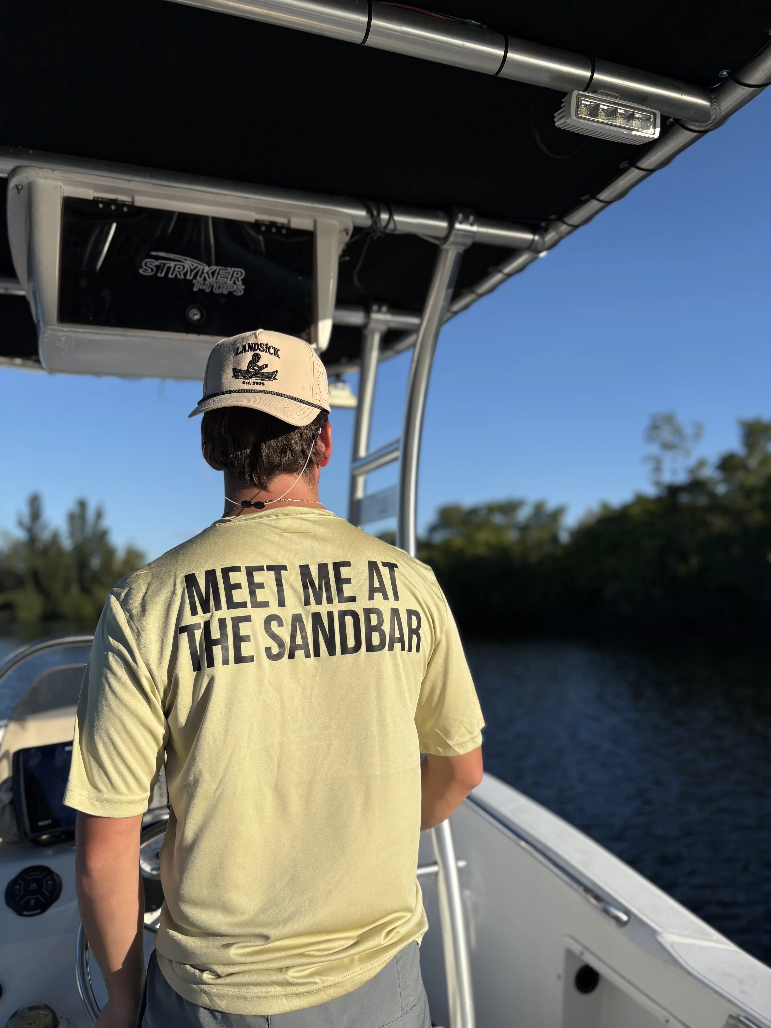 The Sandbar Performance Tee - Meet Me at the Sandbar