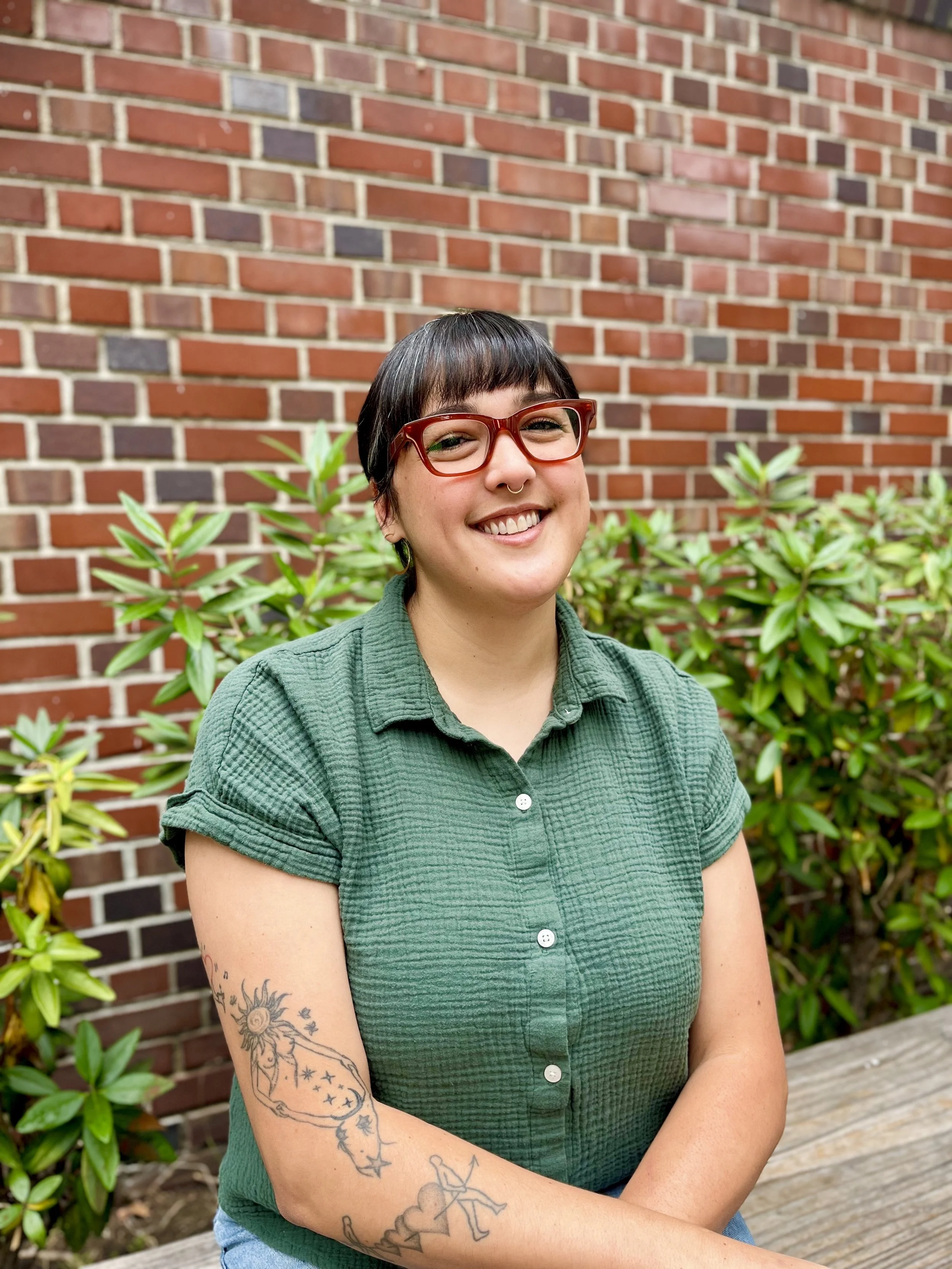 Therapist Jessica Cruz, specializing in neurodivergent-friendly and queer-affirming counseling for clients across California.