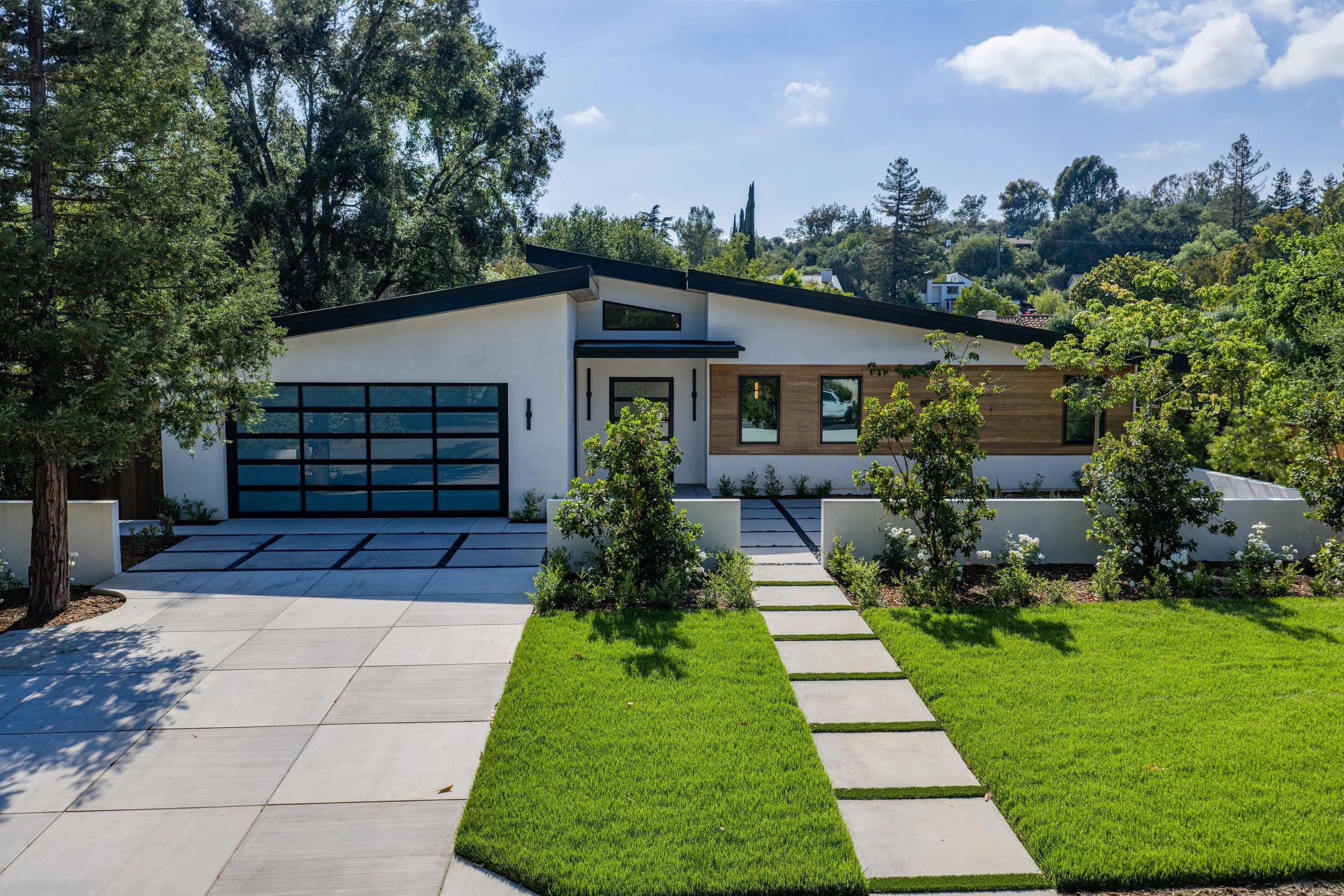 Front of the house