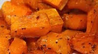 Roasted Butternut Squash with Turmeric and Curry