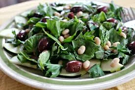 Arugula Salad with White Beans
