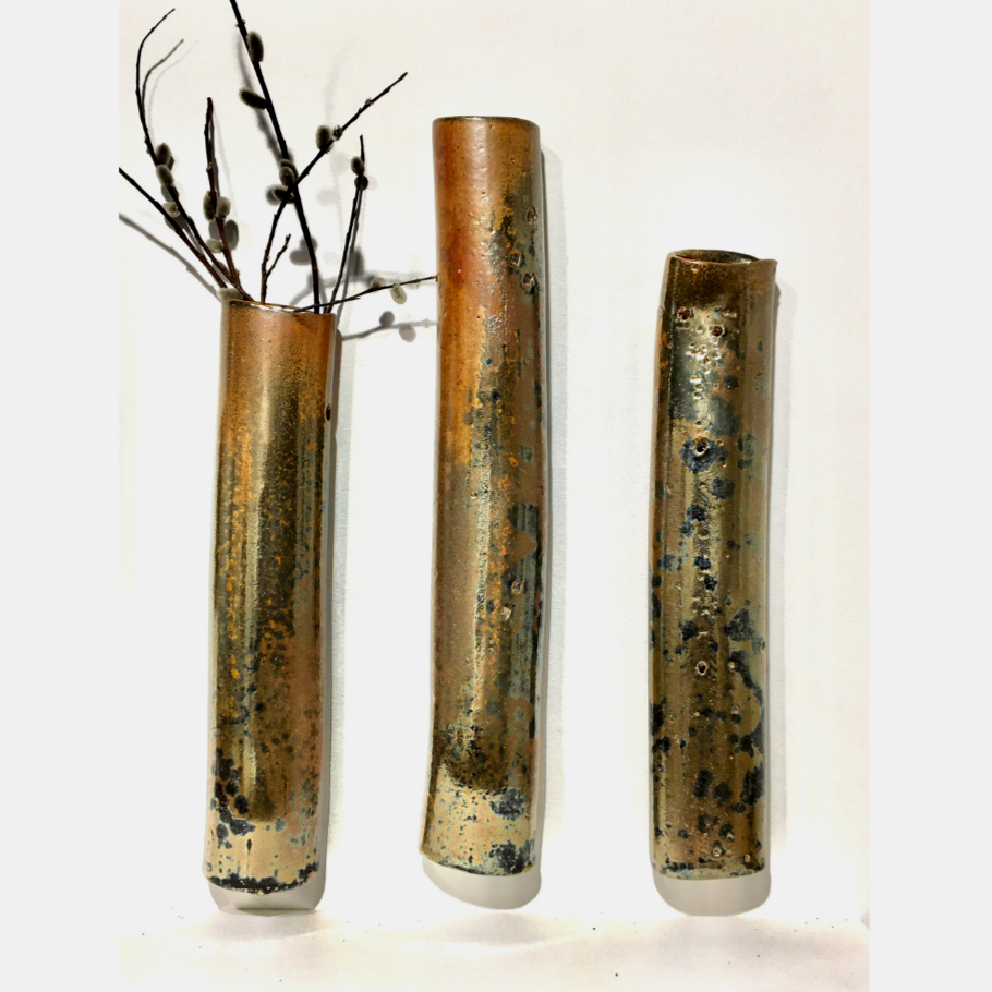 Shino Wall Vase - SOLD