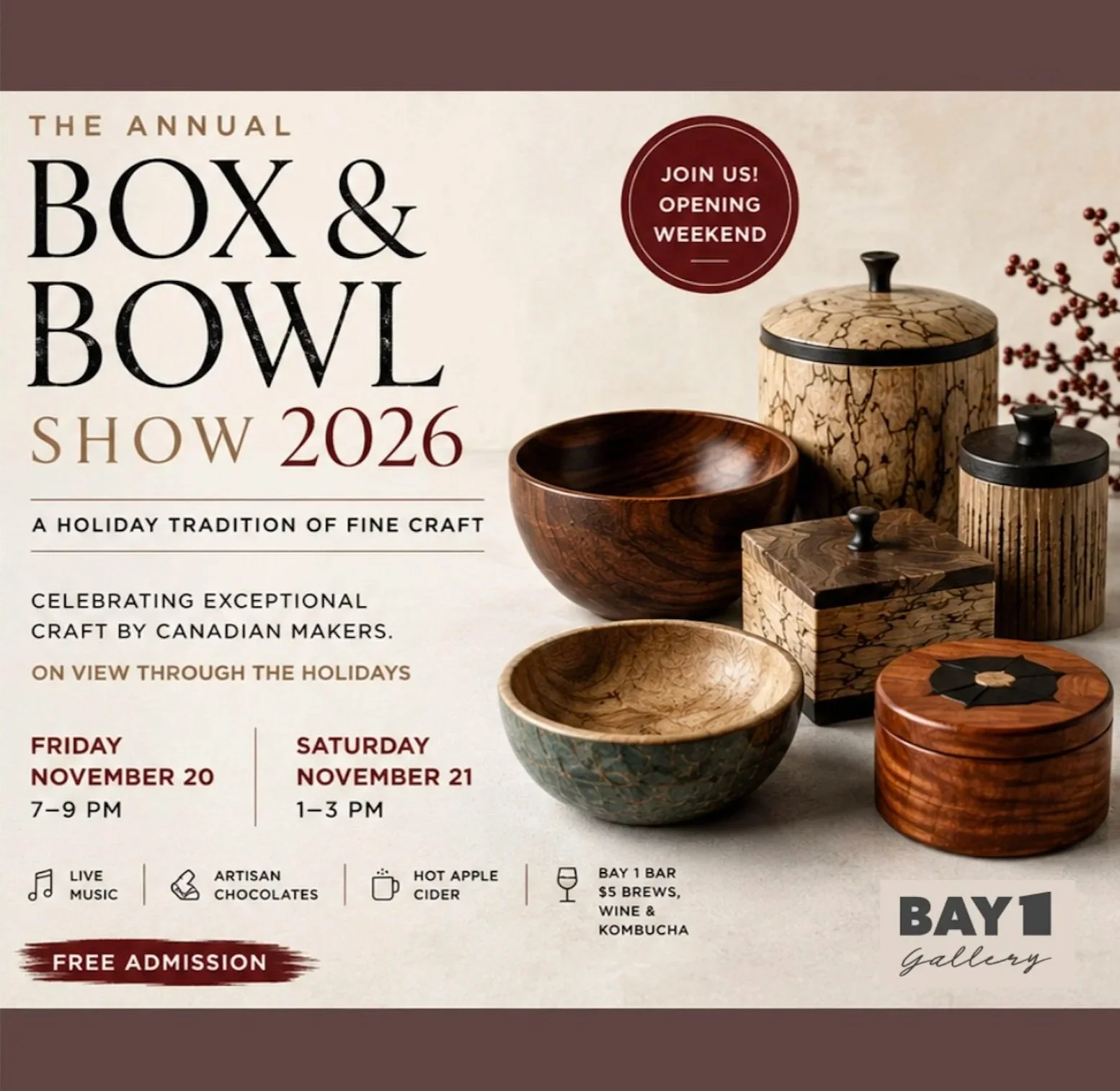 The Box & Bowl Show 2026