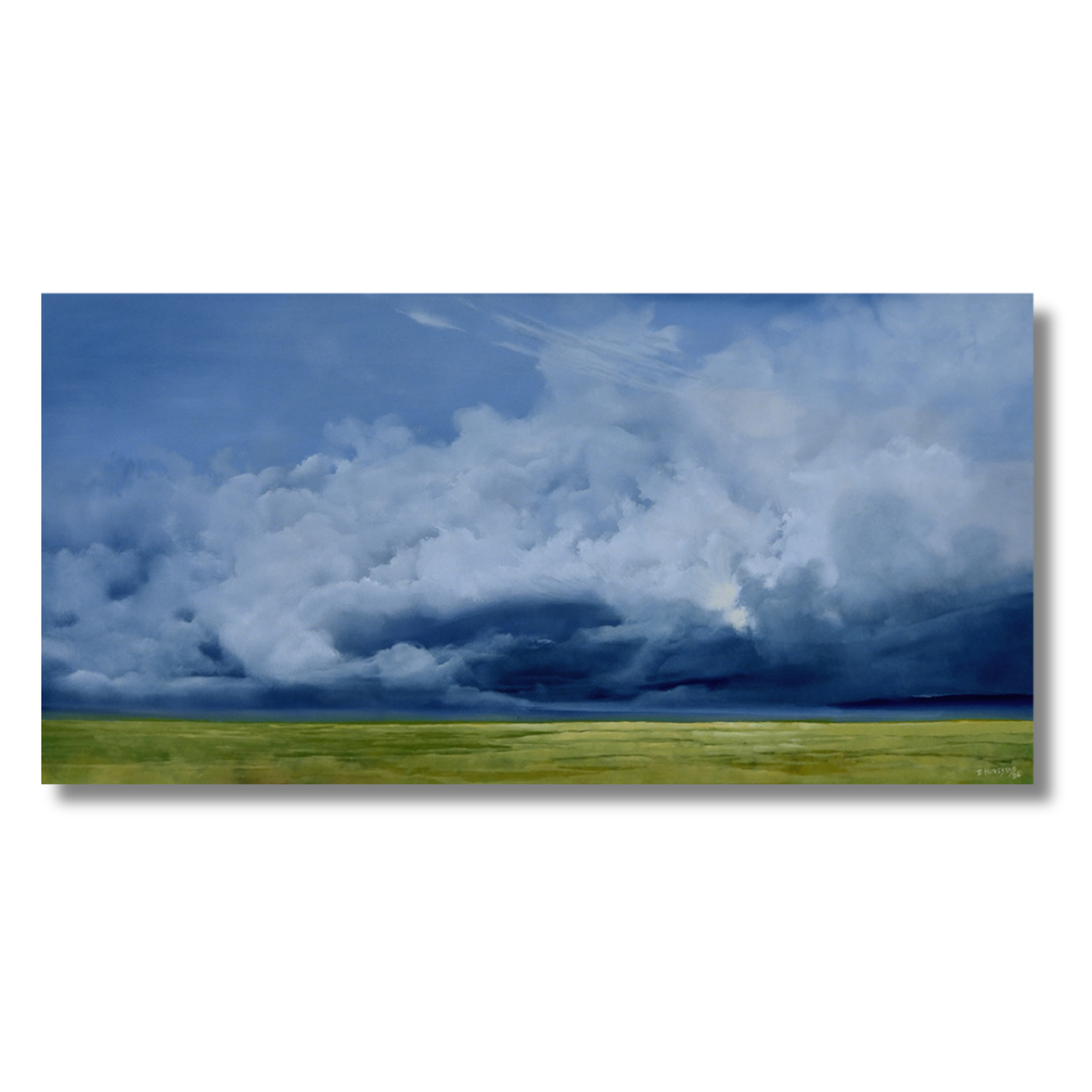 Storm's Embrace, 20" x 40", oil on canvas SOLD