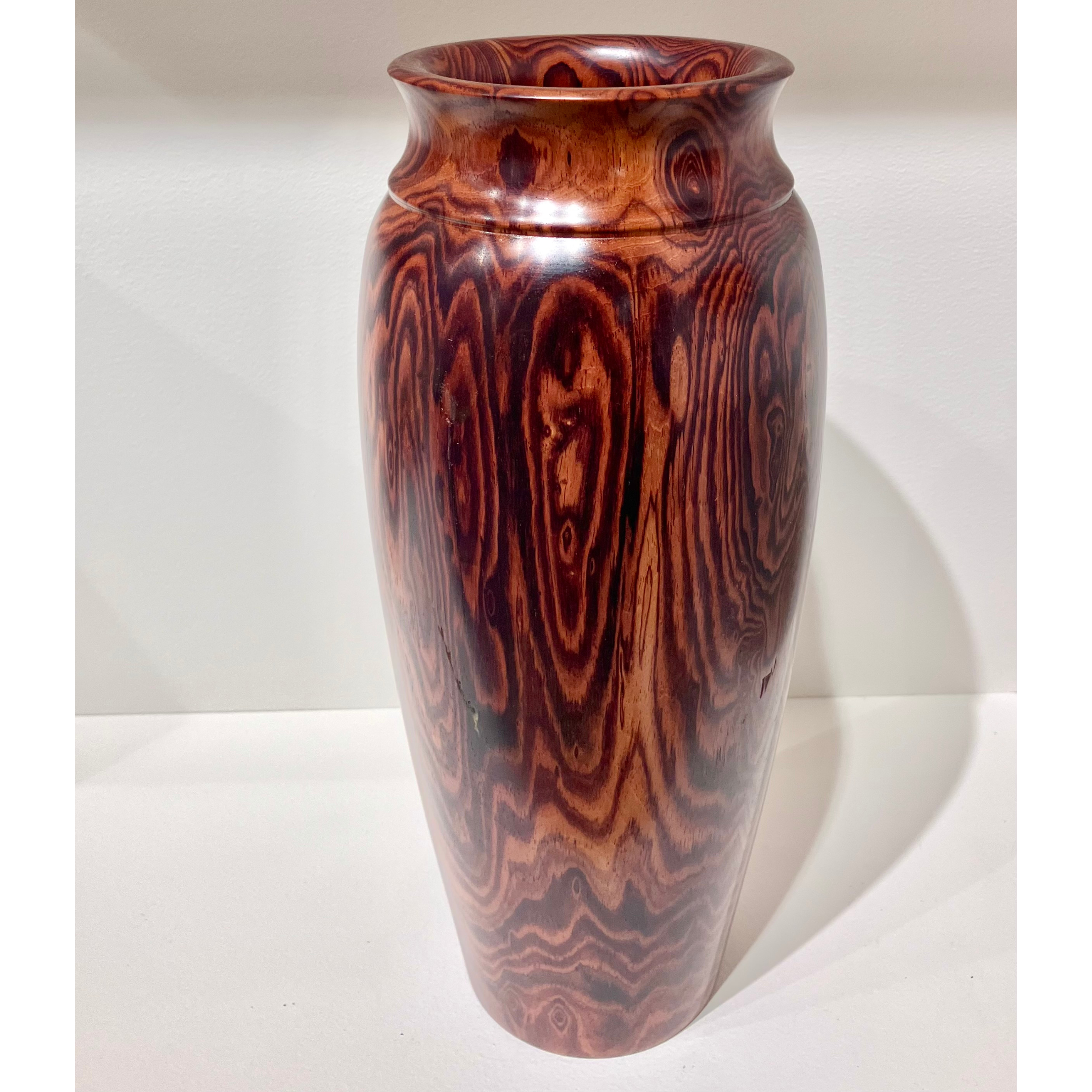 Rosewood Decorative Vase, 