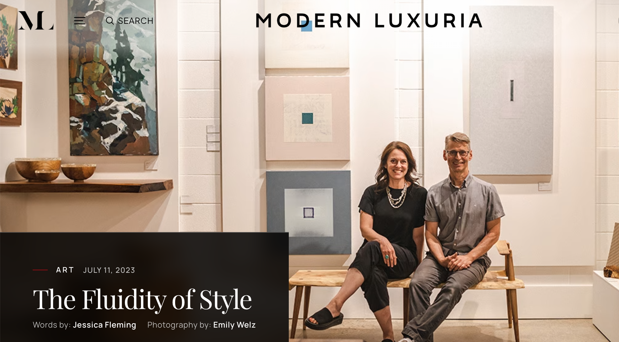 Modern Luxuria: The Fluidity of Style