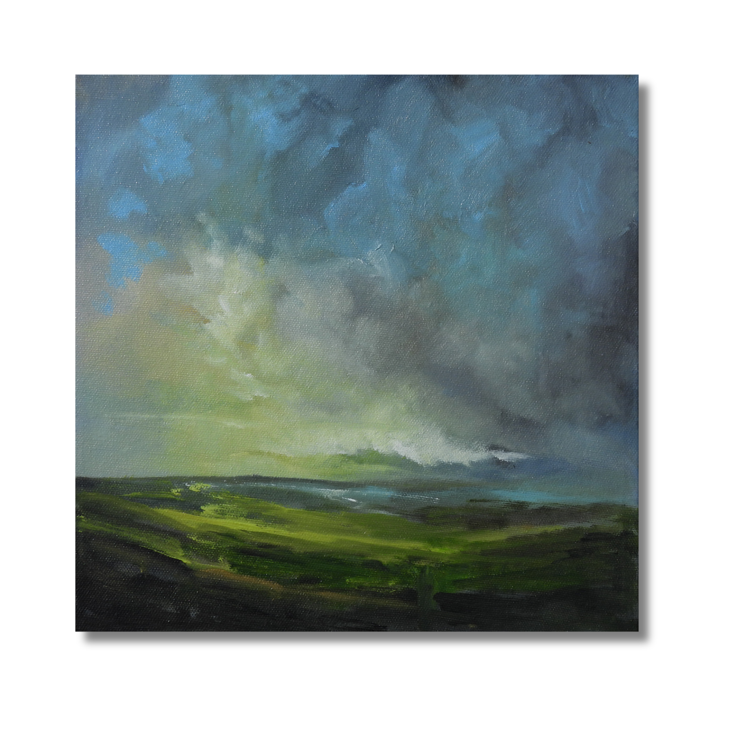 92, Oil on canvas, 10" x 10" 2026