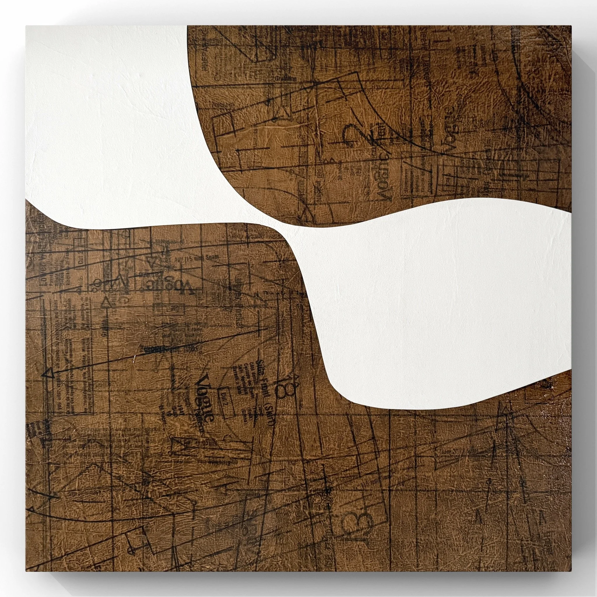 "Mod III"
Mixed Media on canvas
18"x18"