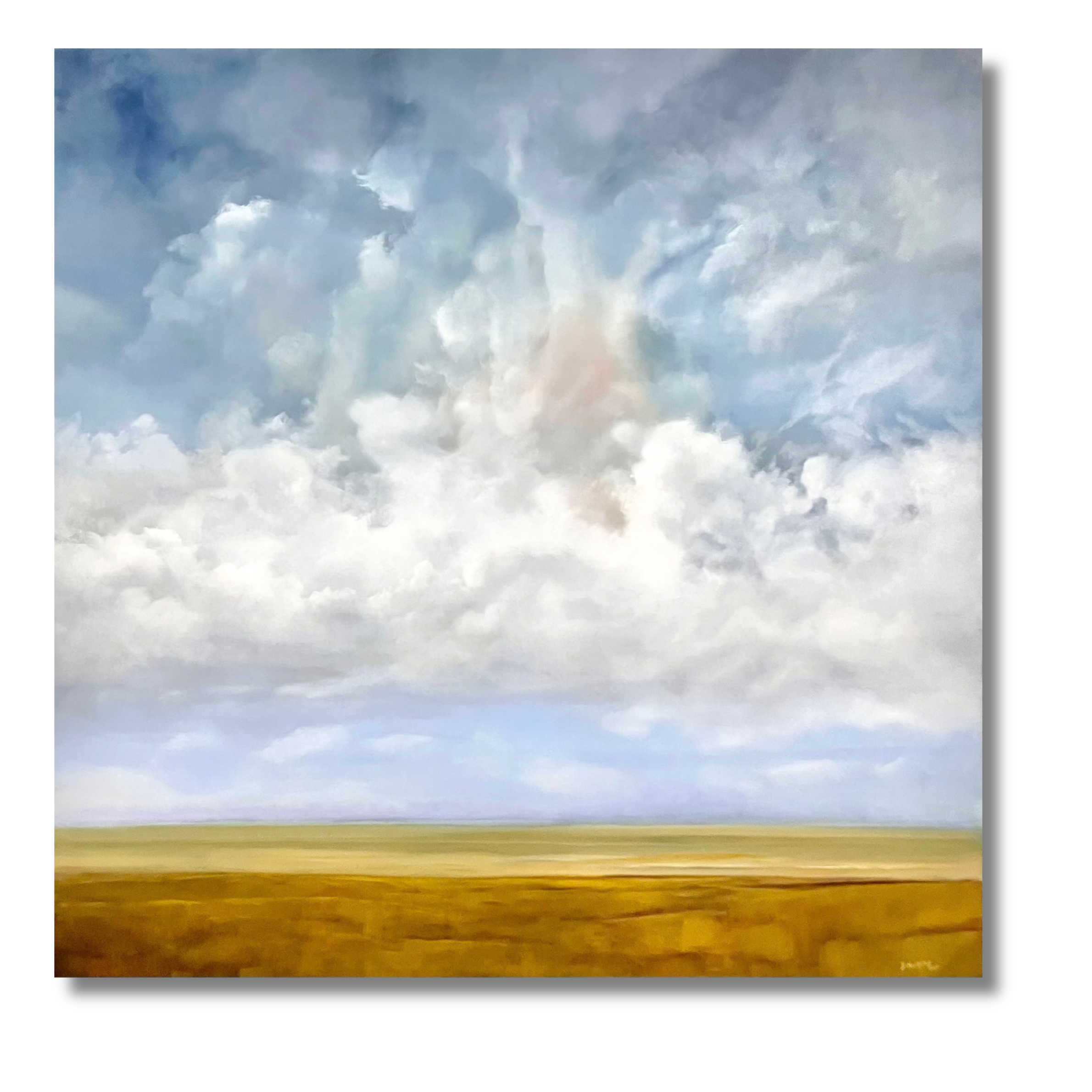 After the Harvest, Oil on canvas, 40" x 40", 2026