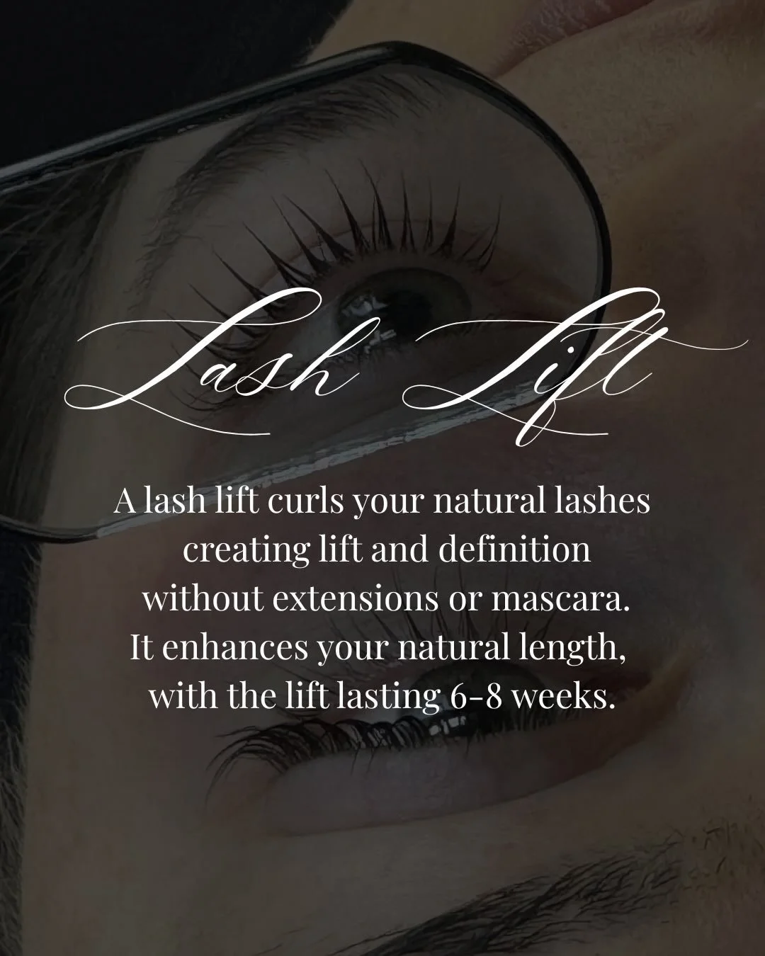 Low maintenance, natural results that enhance features 🤍 

Lash lifts are perfect for an everyday look that takes no time, or if you&rsquo;re going on vacation! The lift and tint frames your eyes and really makes them pop. 

Lake country | lash lift
