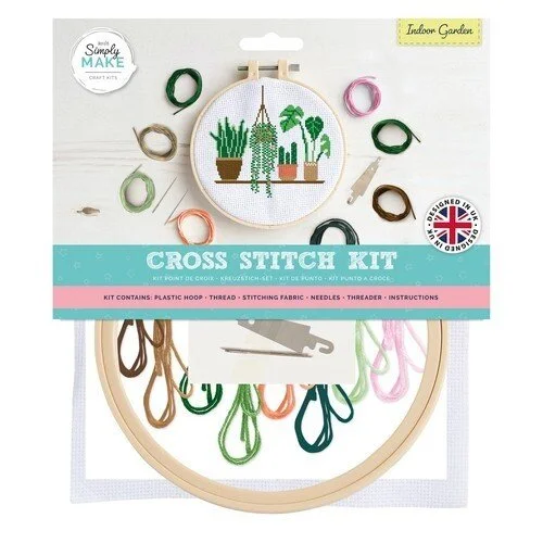 Indoor Garden - Cross Stitch Kit