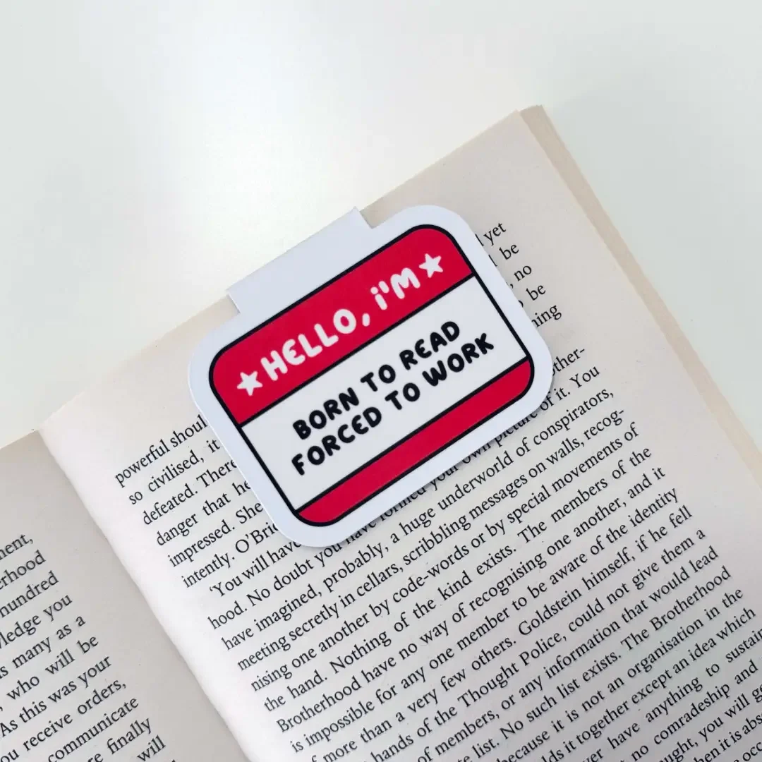 Born To Read - Magnetic Bookmark