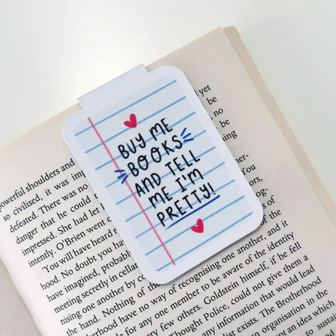 Buy Me Books - Magnetic Bookmark