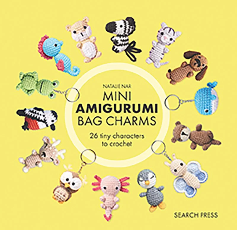 Mini Amigurumi Bag Charms