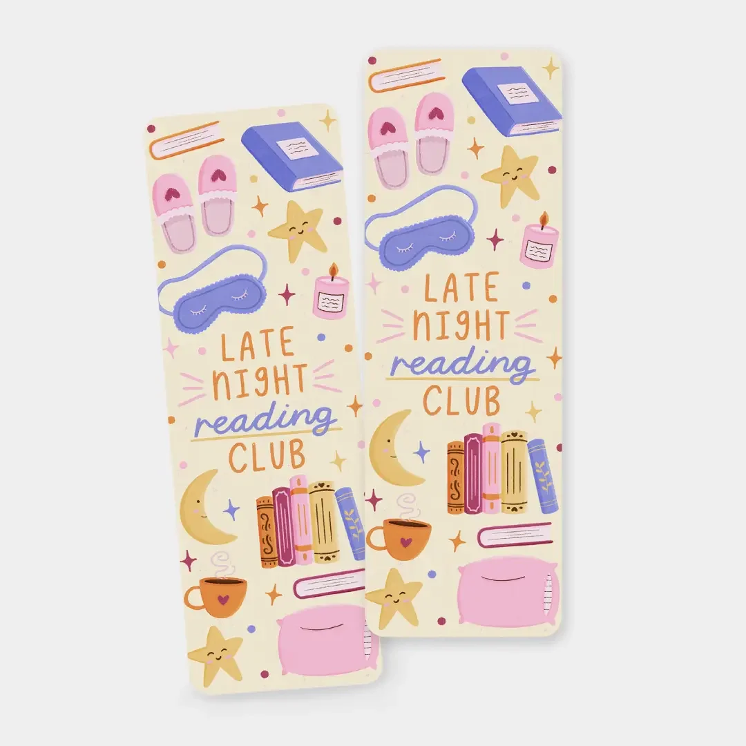 Late Night Reading Club Bookmark