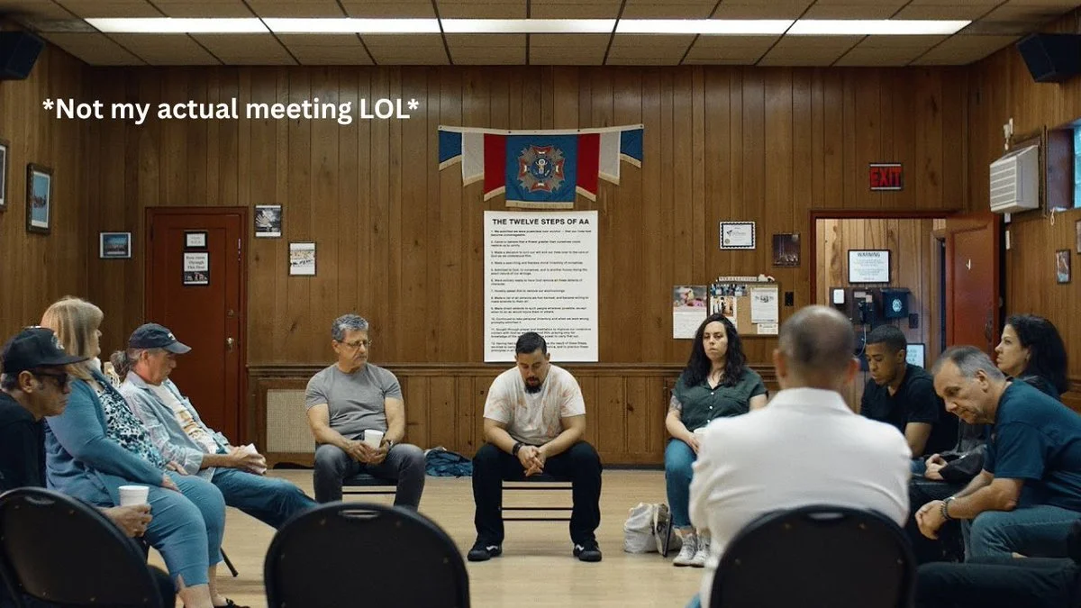 Just Showing Up: My First AA Meeting on Day 485